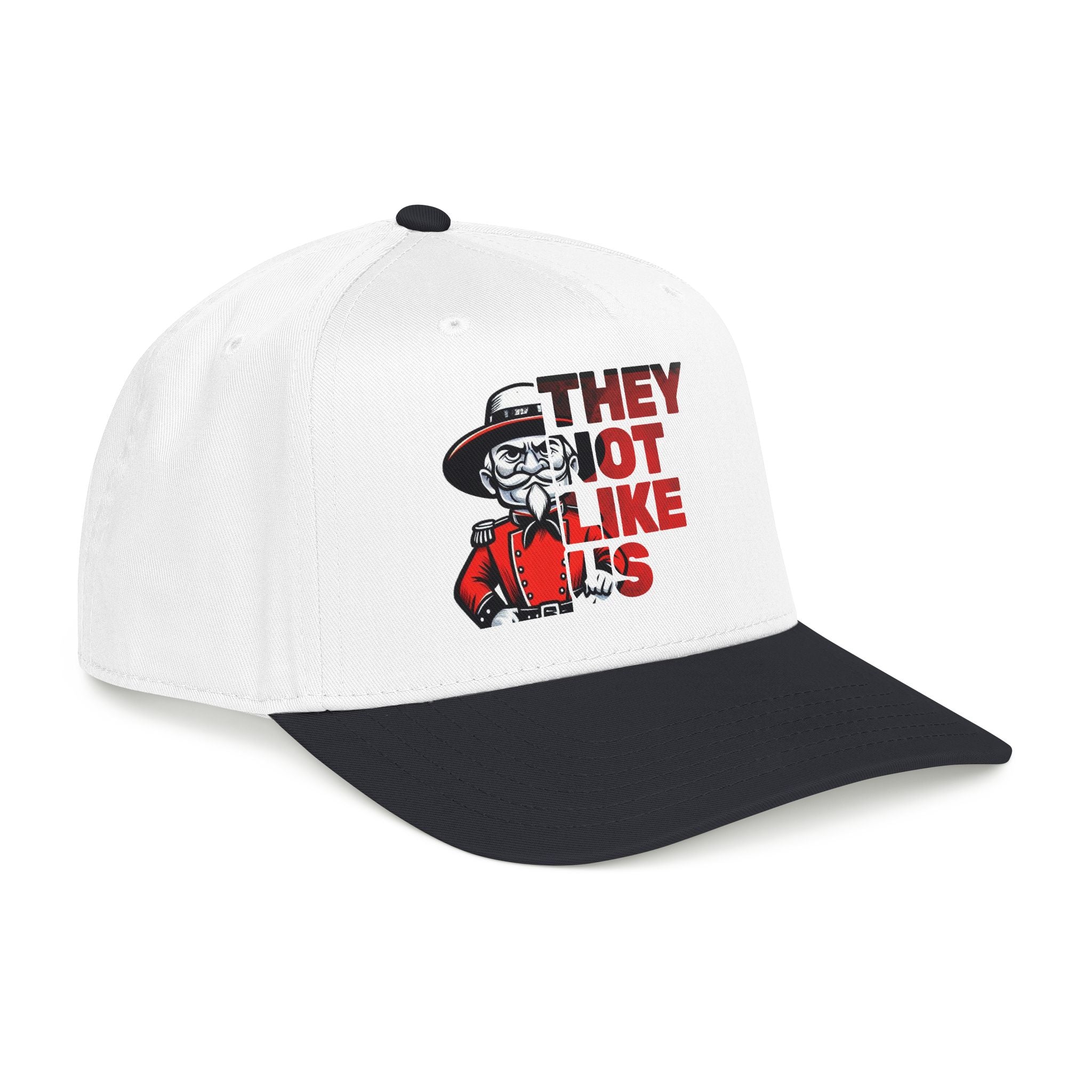 Rebel-They Not Like Us -Hat Bold Graphic Cap, Unisex Rebel Baseball Hat,  Low Profile Baseball Cap, Sports, Gift for Him/Her