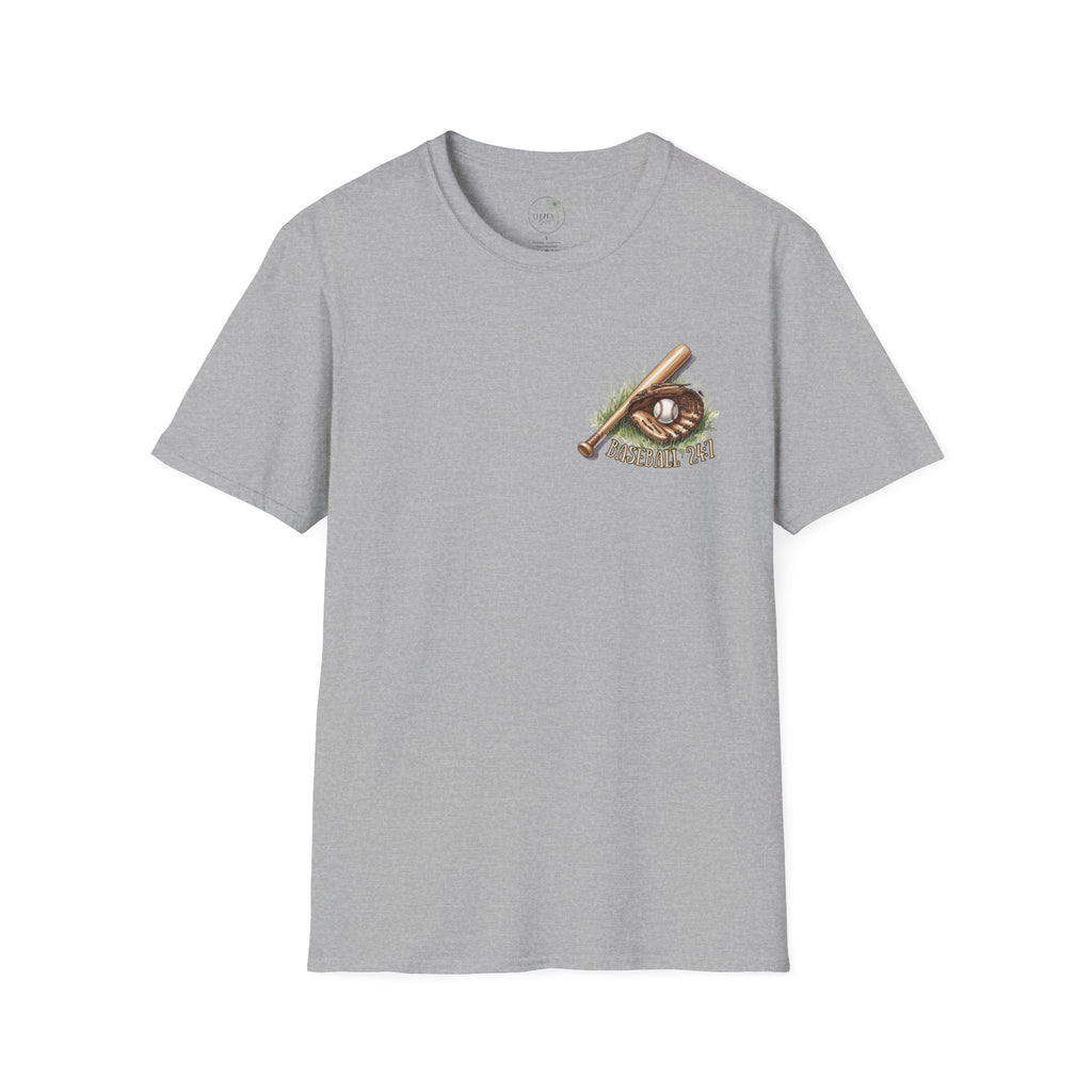 Vintage Baseball Shirt Built on Dirt and Dreams, Nostalgic Baseball Graphic Tee, Classic Fan Shirt, Dugout Scene Tee, Game Day Shirt