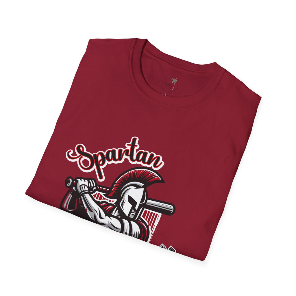 Spartan Baseball T-Shirt | Spartan Helmet Batter Sports Shirt