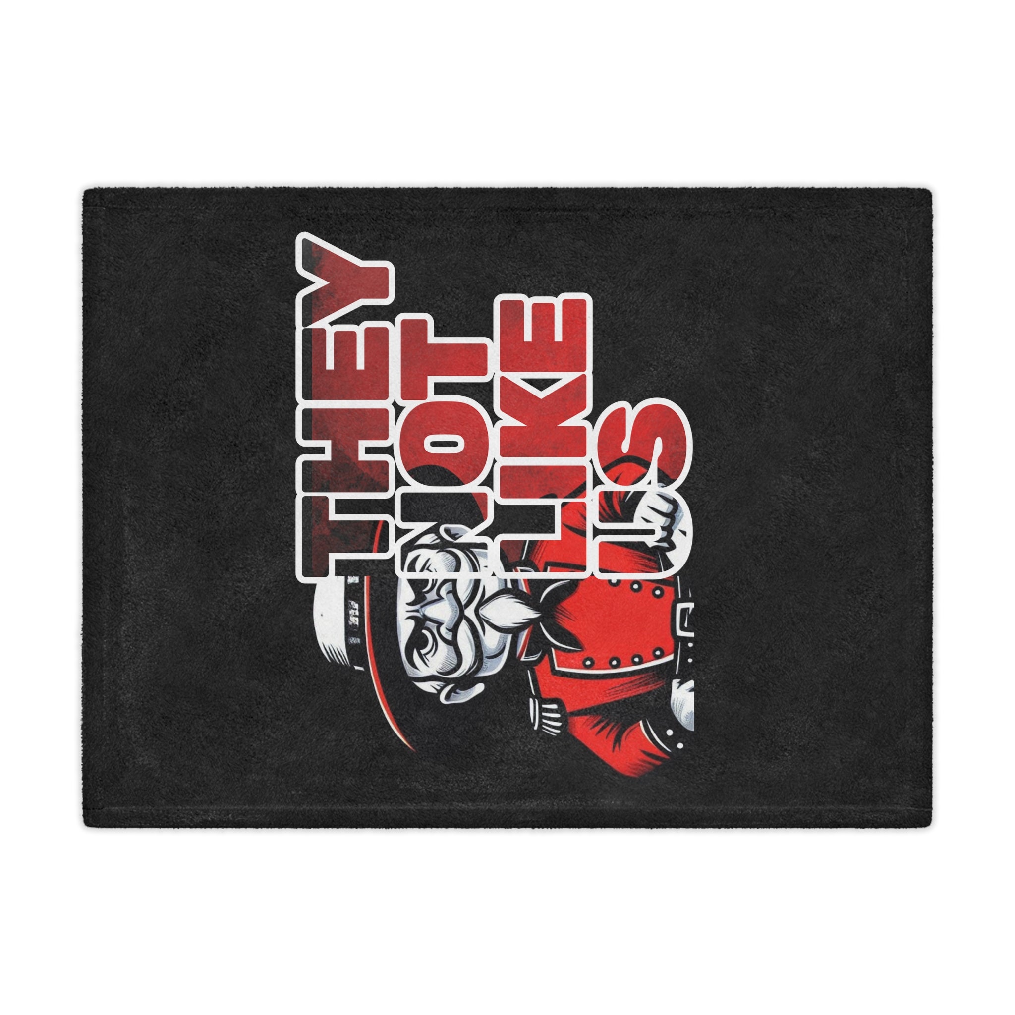They Not Like Us Rebels Bold Statement Minky Blanket - Cozy Throw for Fans, Unique Gift, Motivational Decor,