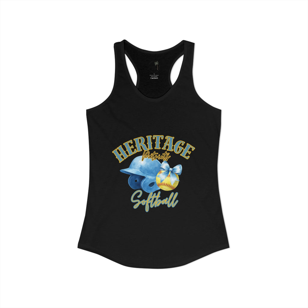 Heritage Patriots Softball Tank Women's Ideal Racerback Tank