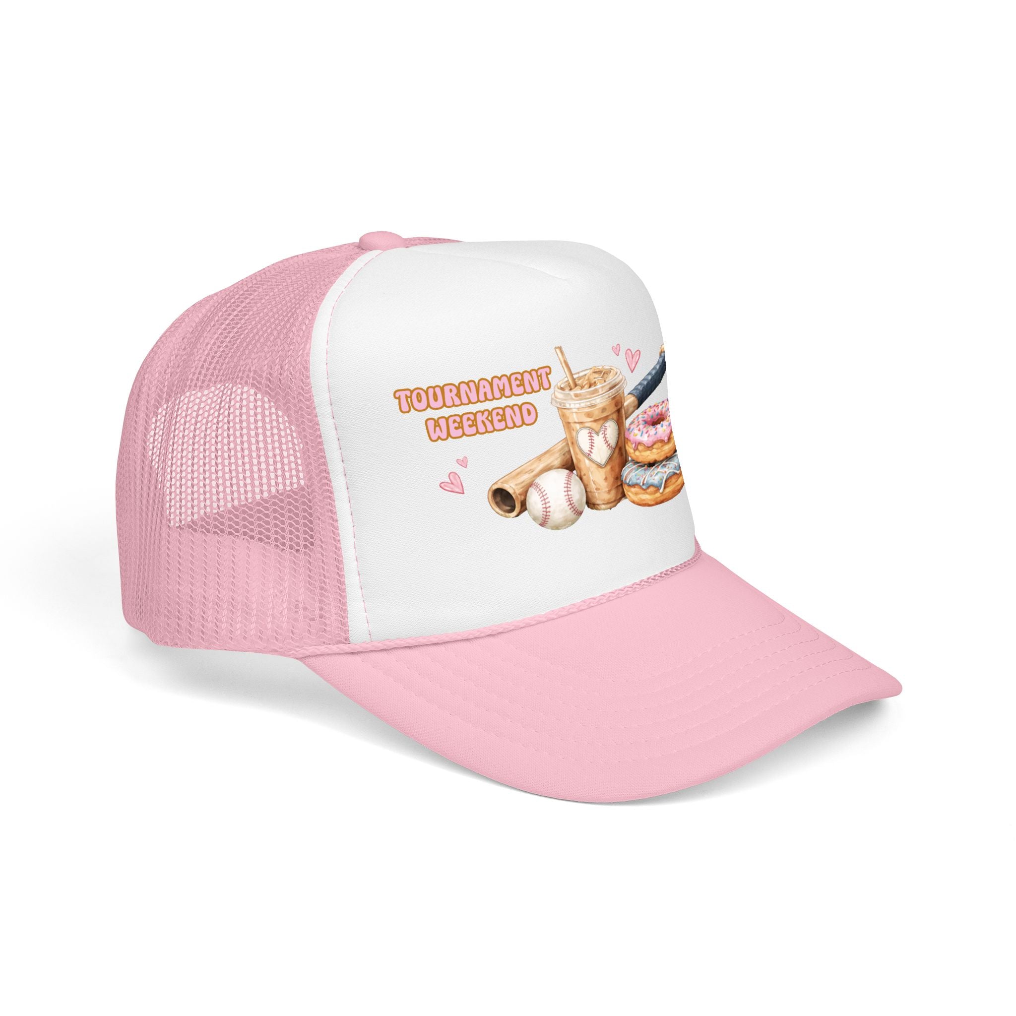 Tournament Weekend Trucker Hat — "Fueled by Coffee & Chaos" Baseball Cap