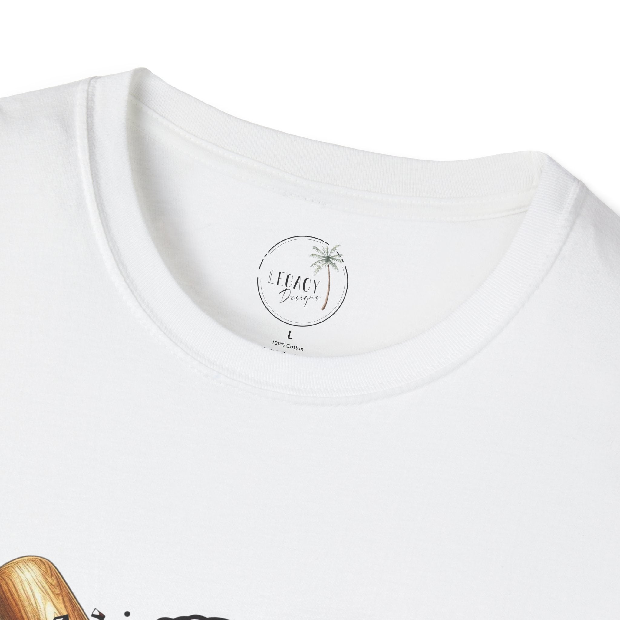 Lions Baseball Tee — Fierce Lion Mascot with Bats