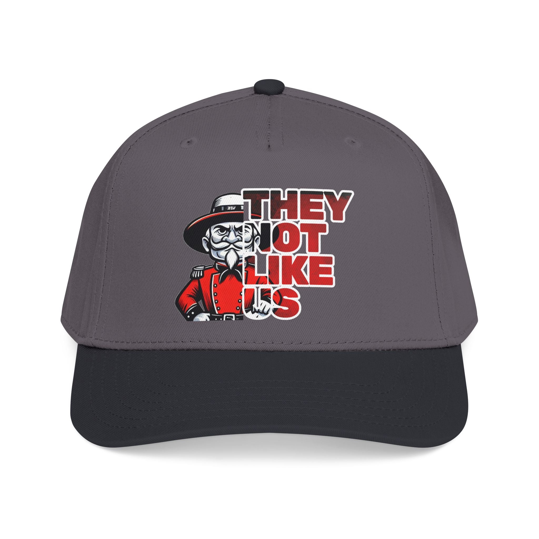 Rebel-They Not Like Us -Hat Bold Graphic Cap, Unisex Rebel Baseball Hat,  Low Profile Baseball Cap, Sports, Gift for Him/Her