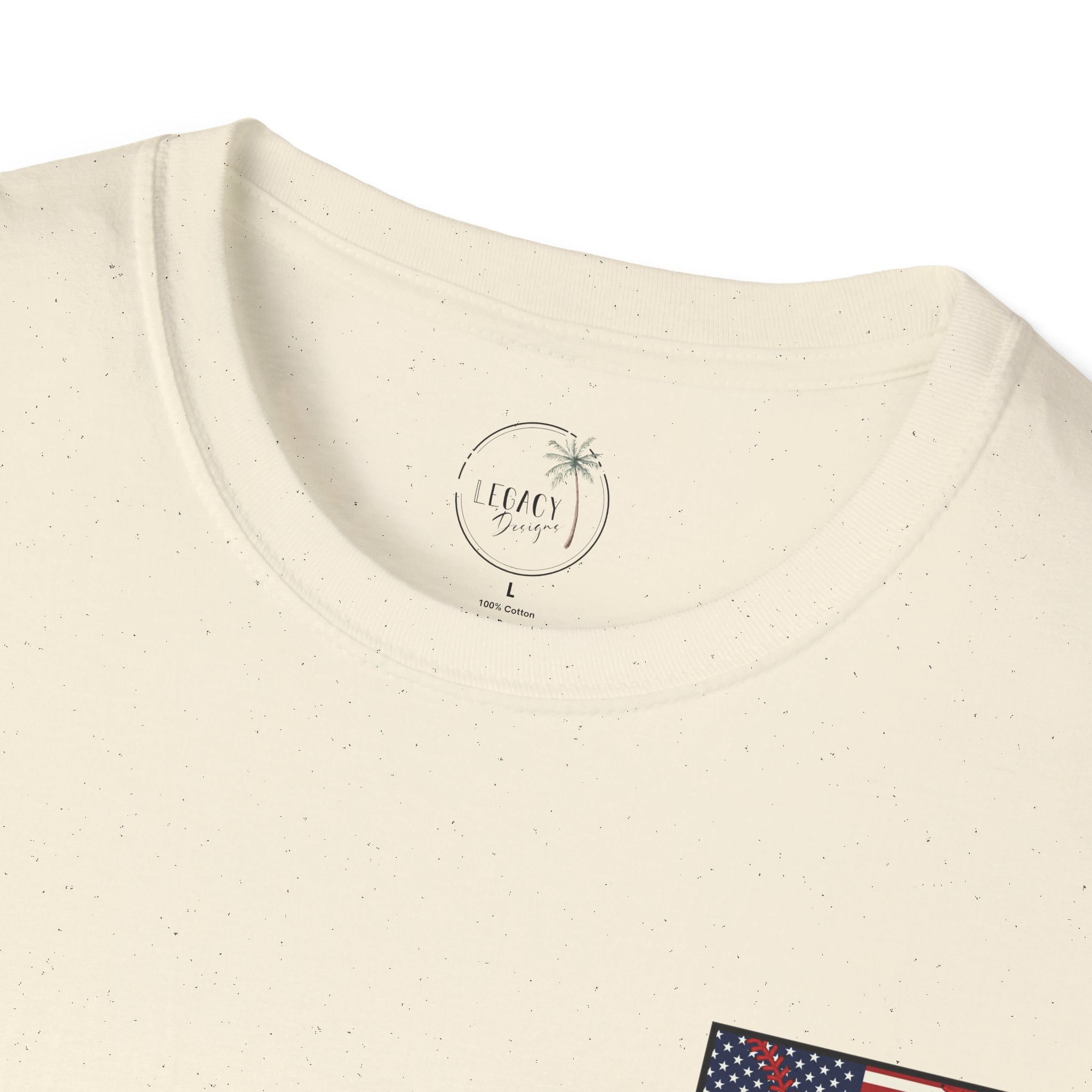 Rebels American Flag Baseball T-Shirt |American Flag Home Plate Drip Design