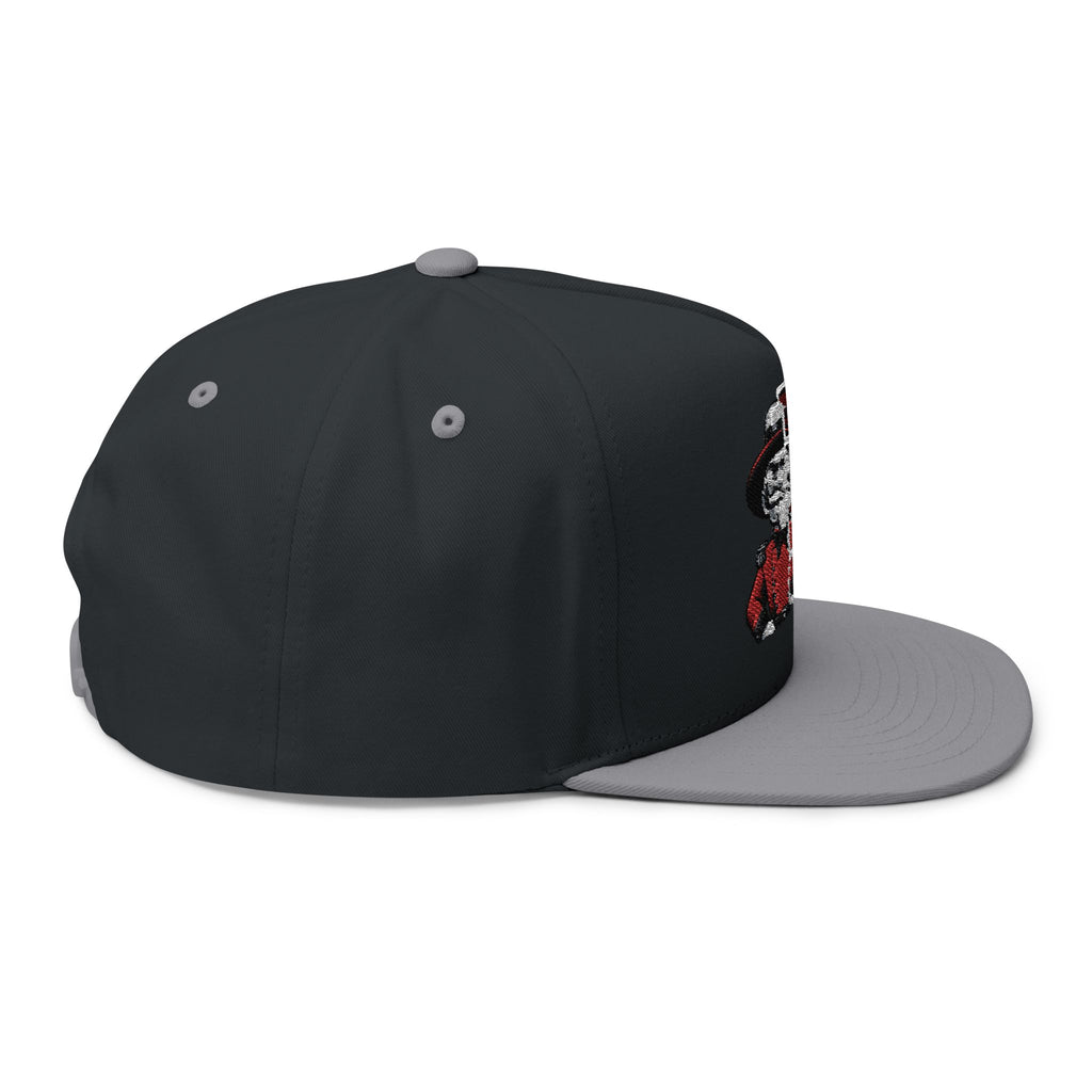 Rebels They Not Like Us Flat Bill Cap (Embroidery)