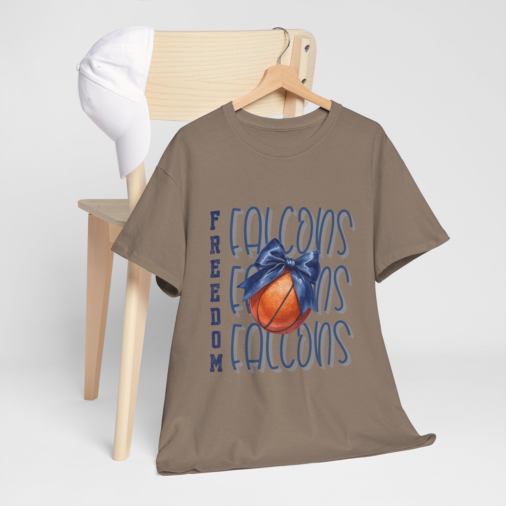 Freedom Falcon Basketball T-Shirt | Team Mascot Sports Tee