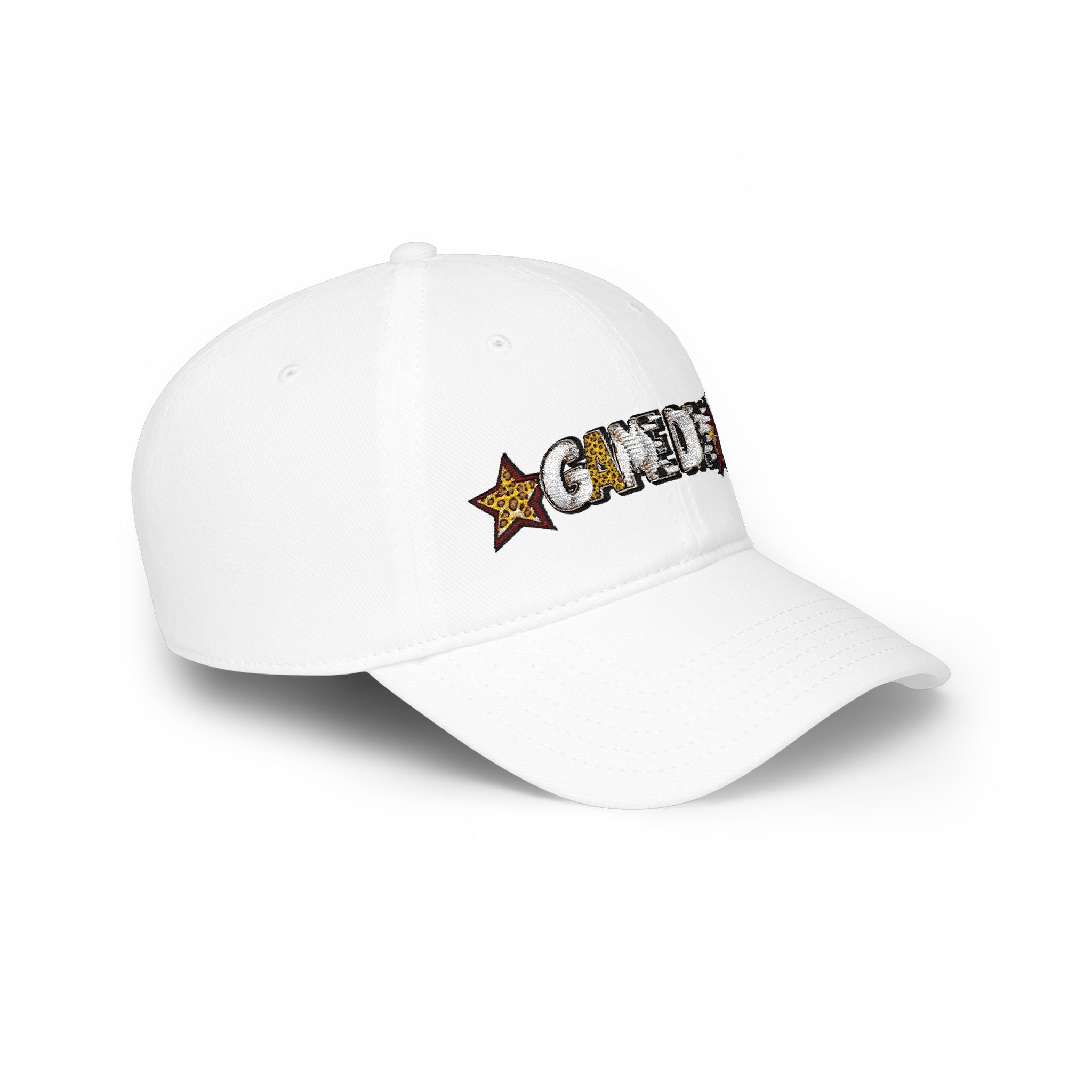 GAME DAY Low Profile Baseball Cap | leopard Stars Sport Fan Hat
