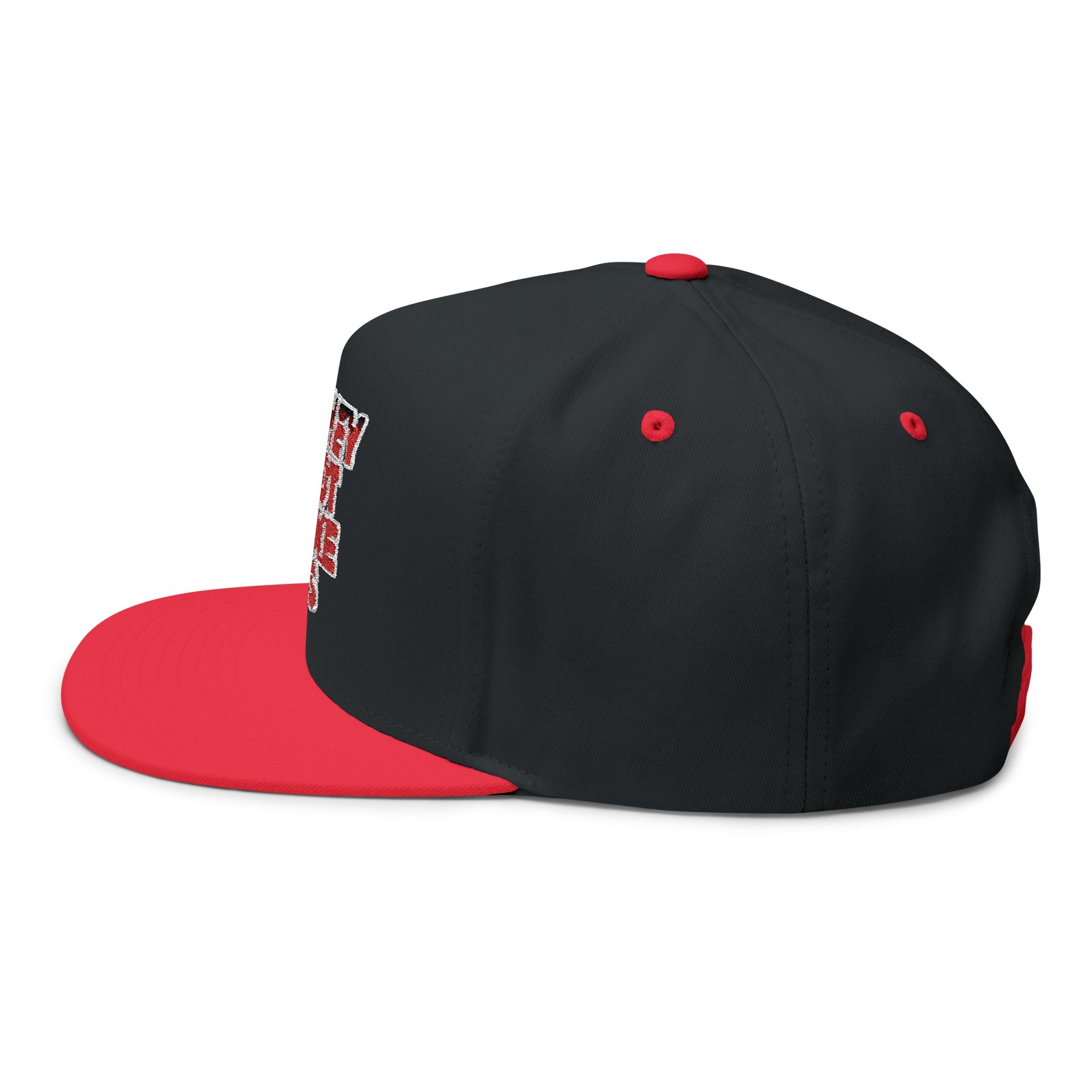 Rebels They Not Like Us Flat Bill Cap (Embroidery)