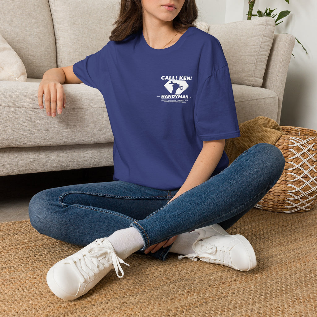 Call Ken! Handyman T-Shirt | Wrench Logo, Retro Trade Shirt