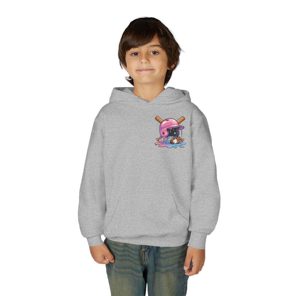 Respect the Drip Baseball Hoodie | Dripping Baseball Helmet Design