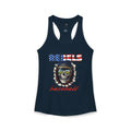 Rebels Baseball Tank Game Day Ready Women's Ideal Racerback Tank