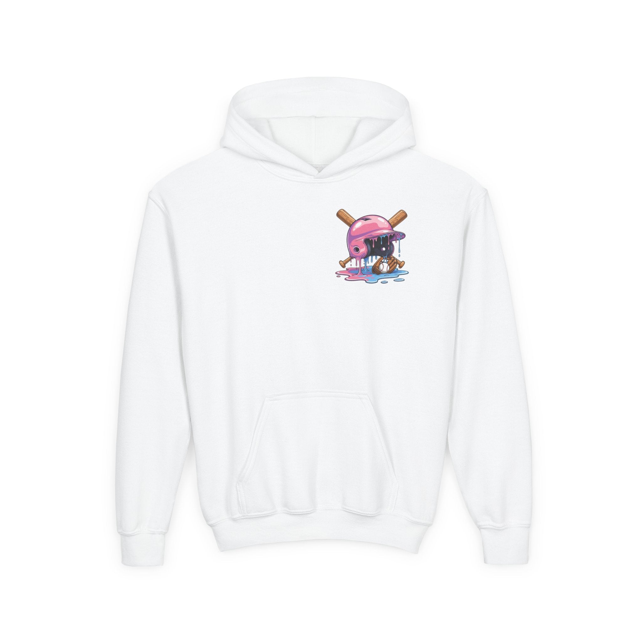 Respect the Drip Baseball Hoodie | Dripping Baseball Helmet Design