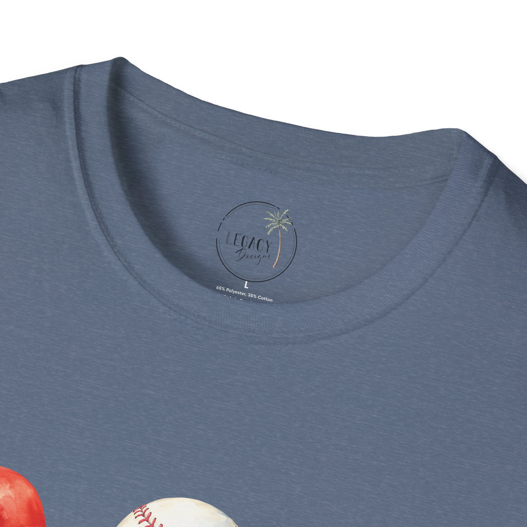 Spartan Baseball Helmet and Gear T-Shirt | Baseball bats, balls, catcher mask, bows