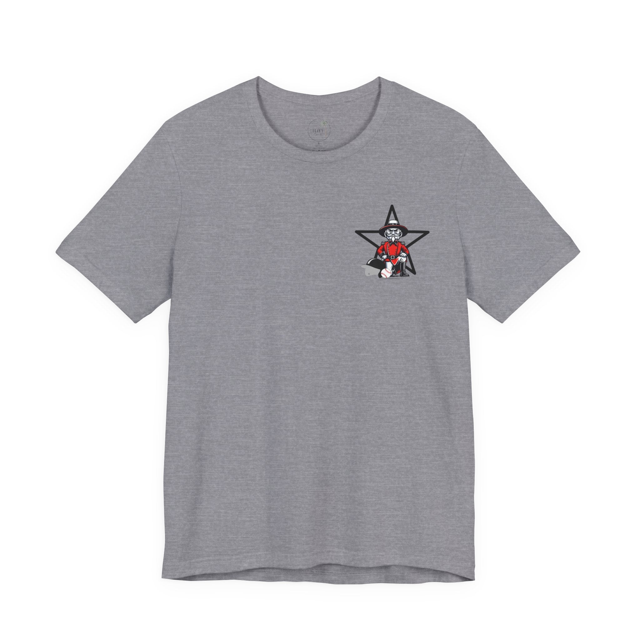 Rebel Baseball Tee, Unisex Short Sleeve Shirt, Graphic T-Shirt, Sporty Apparel, Casual Wear, Gift for Fans