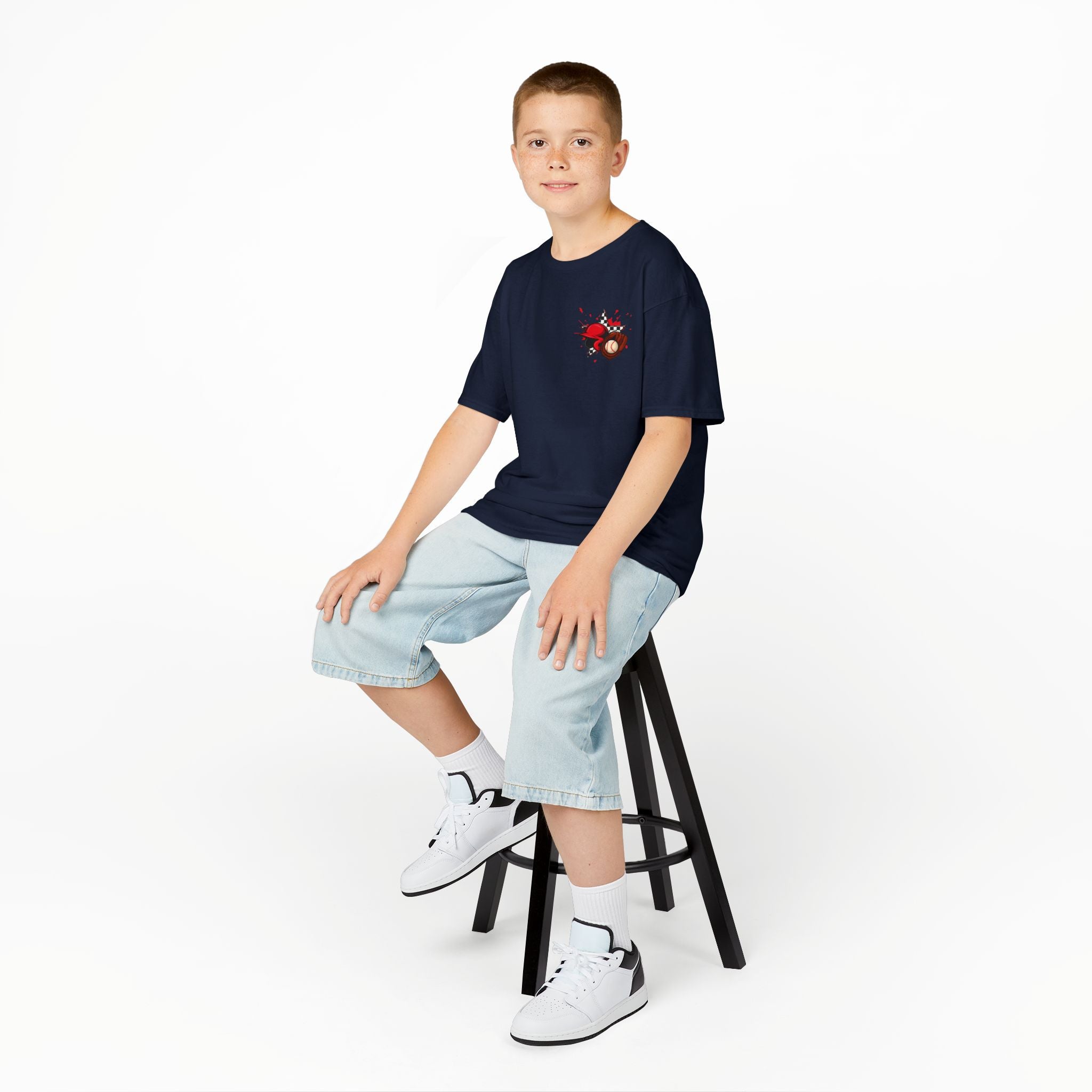 Baseball Catcher Kids Tee I Dare You Graphic tee