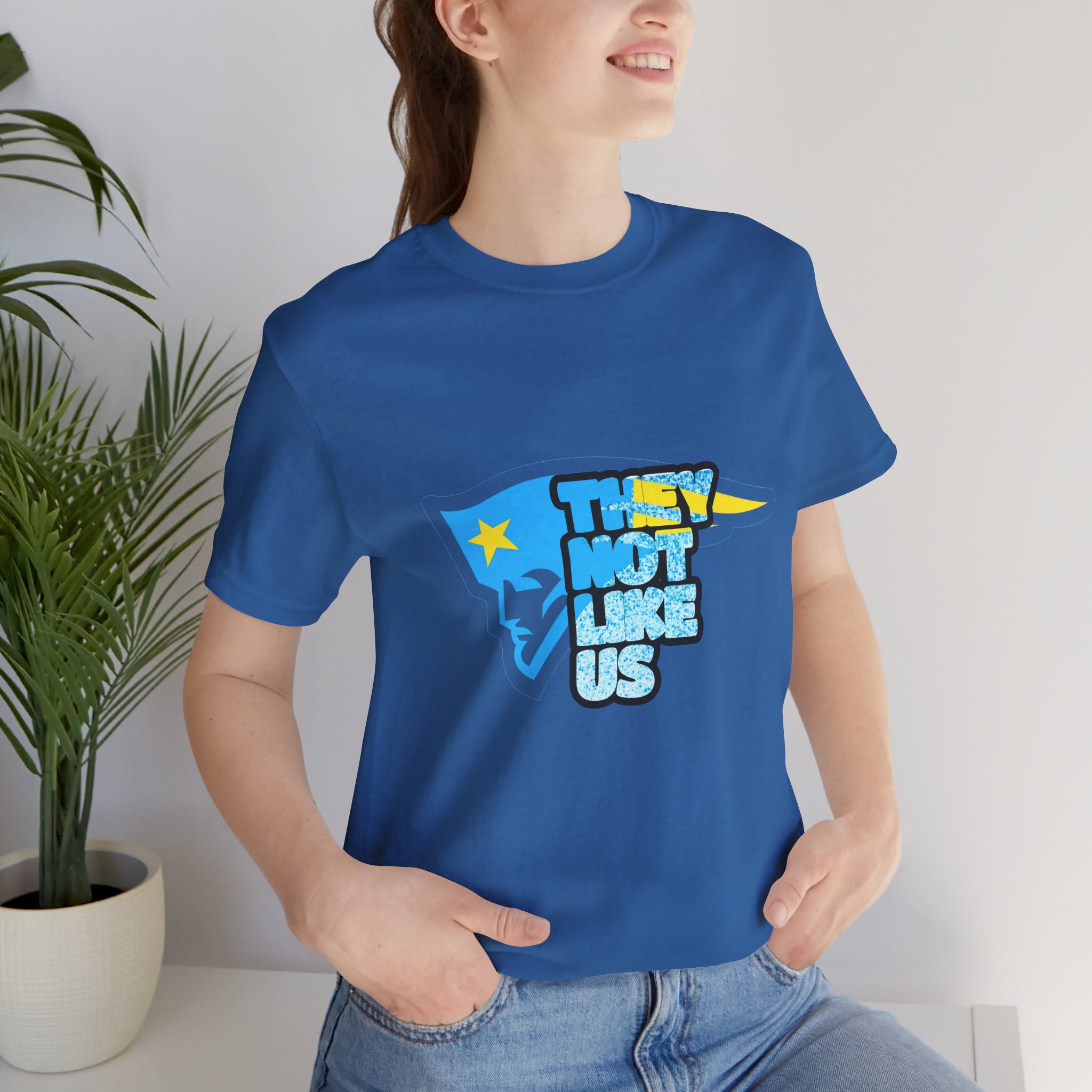 Patriot-They Not Like Us-Patriot Football, Patriots Mom Dad Fan T-shirts