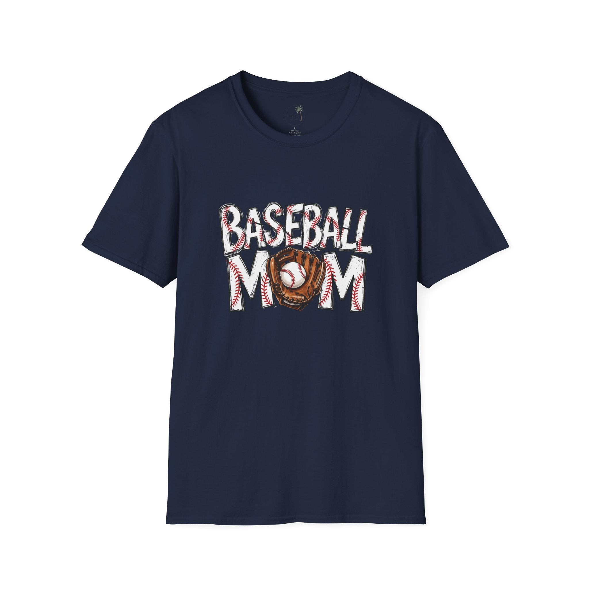 Baseball Mom T-Shirt | Baseball Ball Graphic, Mom Lettering