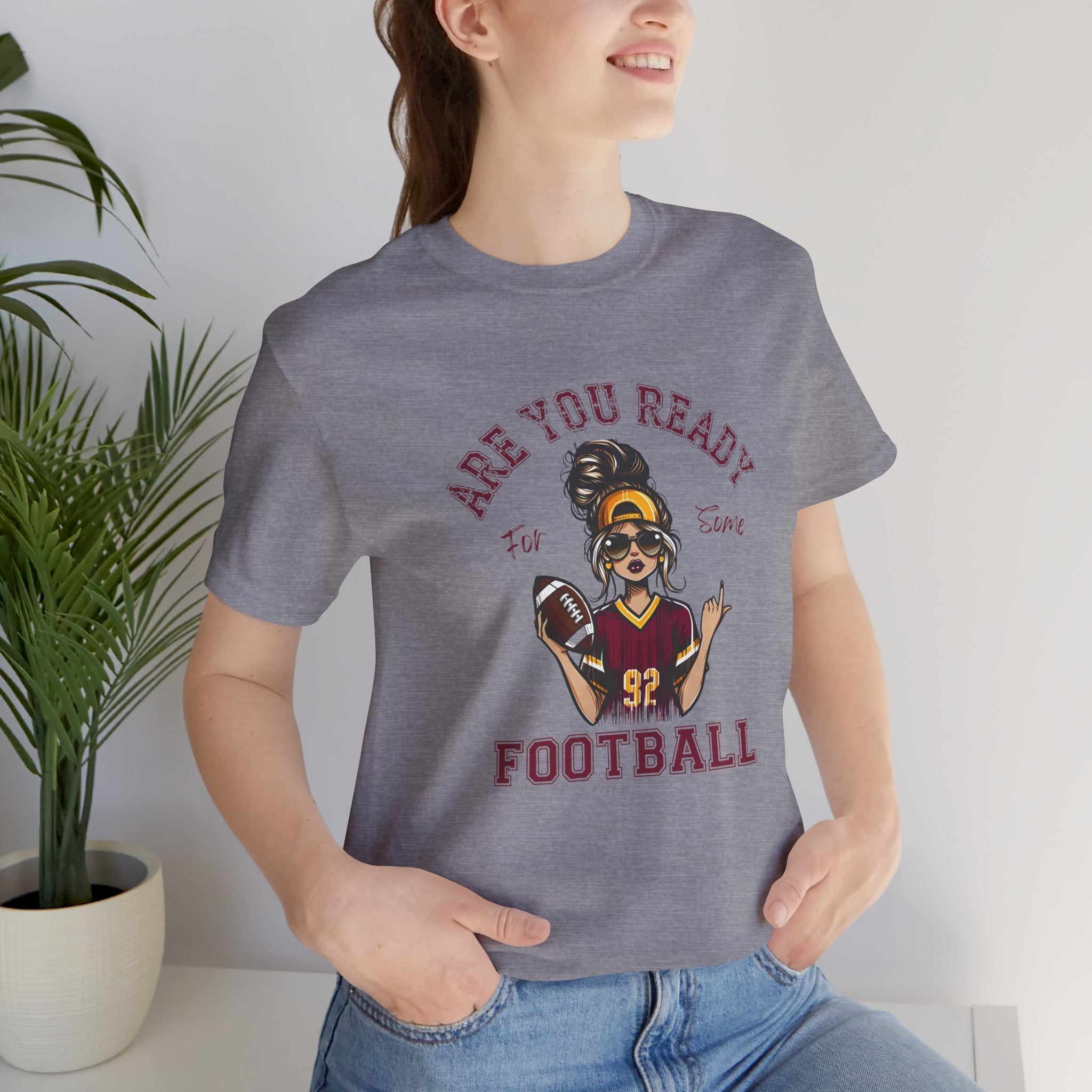 Football Vibes - Are You Ready for Football, Game Day Shirt, Sports Fan Apparel, Football Season Gear, Gift for Sports Lovers
