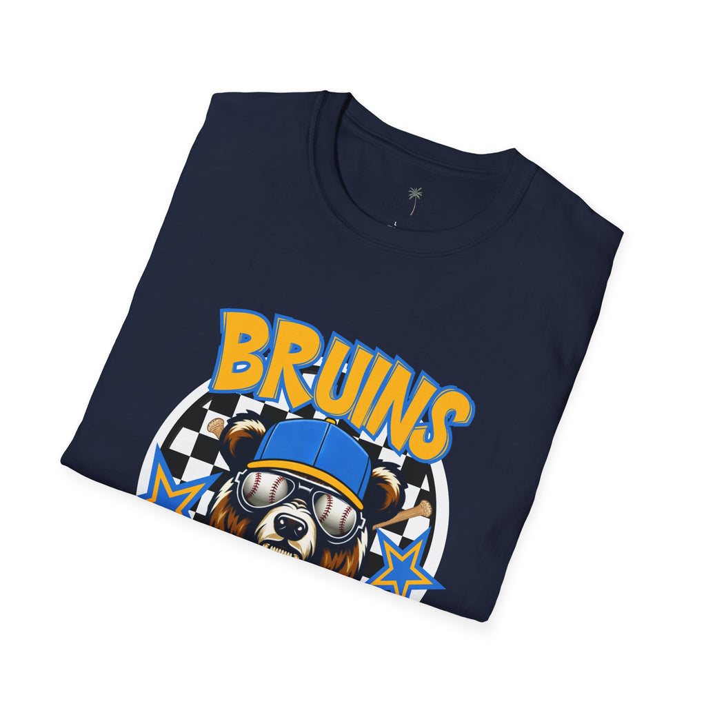 Bruins Bear Baseball T-Shirt | Vintage Mascot, Baseball Bats