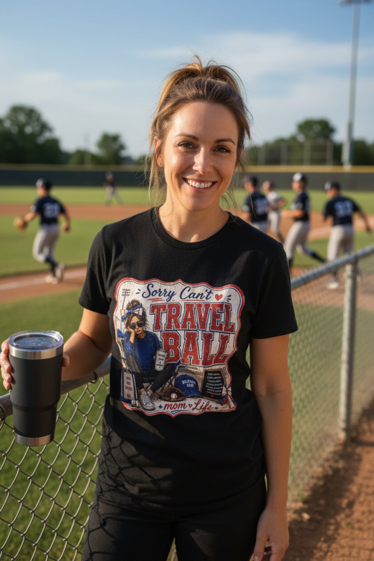 Funny Travel Baseball Mom Shirt, Weekend Tournament Mom Tee, Relatable Sports Mom Graphic, Chaotic Mom Life Tee