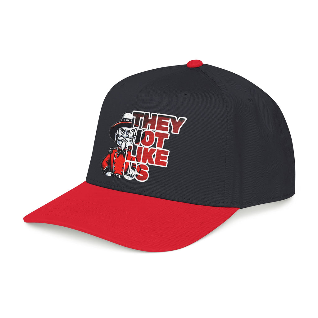 Rebel-They Not Like Us -Hat Bold Graphic Cap, Unisex Rebel Baseball Hat,  Low Profile Baseball Cap, Sports, Gift for Him/Her