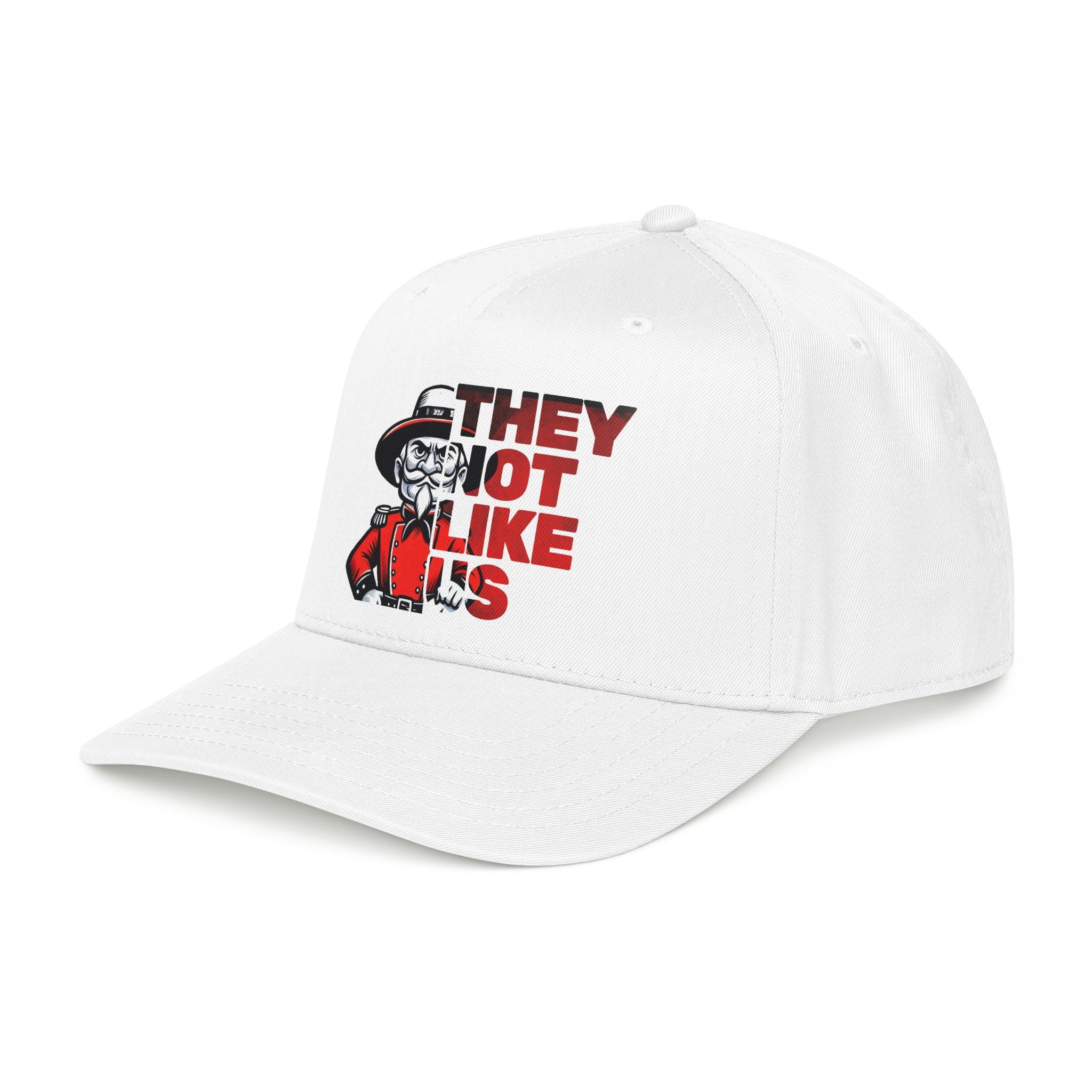 Rebel-They Not Like Us -Hat Bold Graphic Cap, Unisex Rebel Baseball Hat,  Low Profile Baseball Cap, Sports, Gift for Him/Her