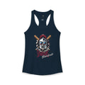 Spartans Baseball Mascot Shirt Women's Ideal Racerback Tank