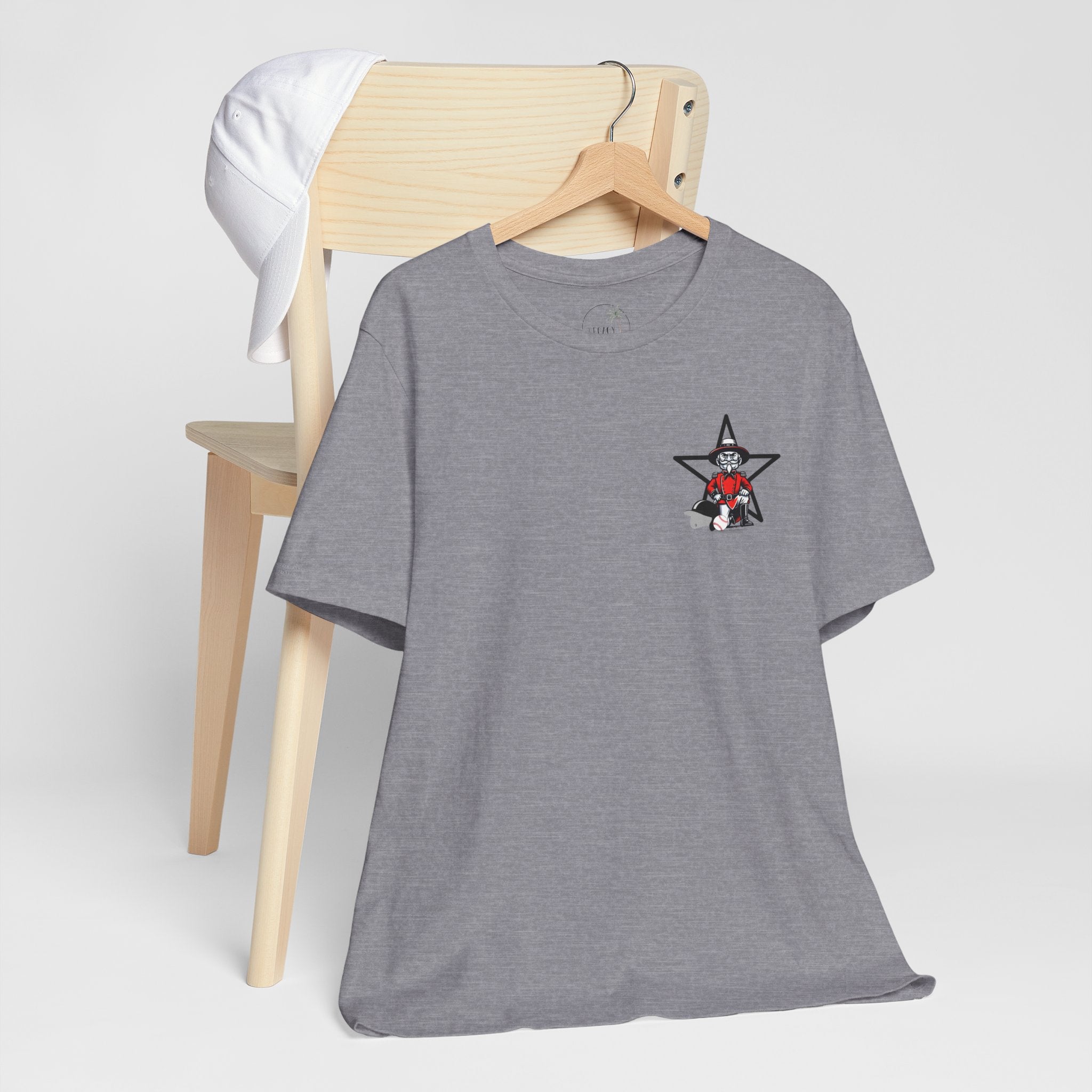 Rebel Baseball Tee, Unisex Short Sleeve Shirt, Graphic T-Shirt, Sporty Apparel, Casual Wear, Gift for Fans