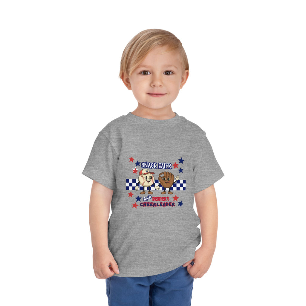 'Snack Eater’ Baseball Shirt —Toddler Tee