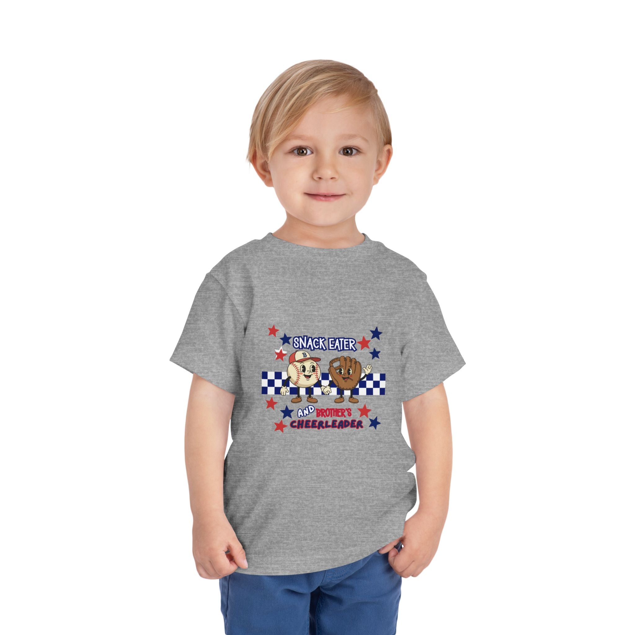 'Snack Eater’ Baseball Shirt —Toddler Tee