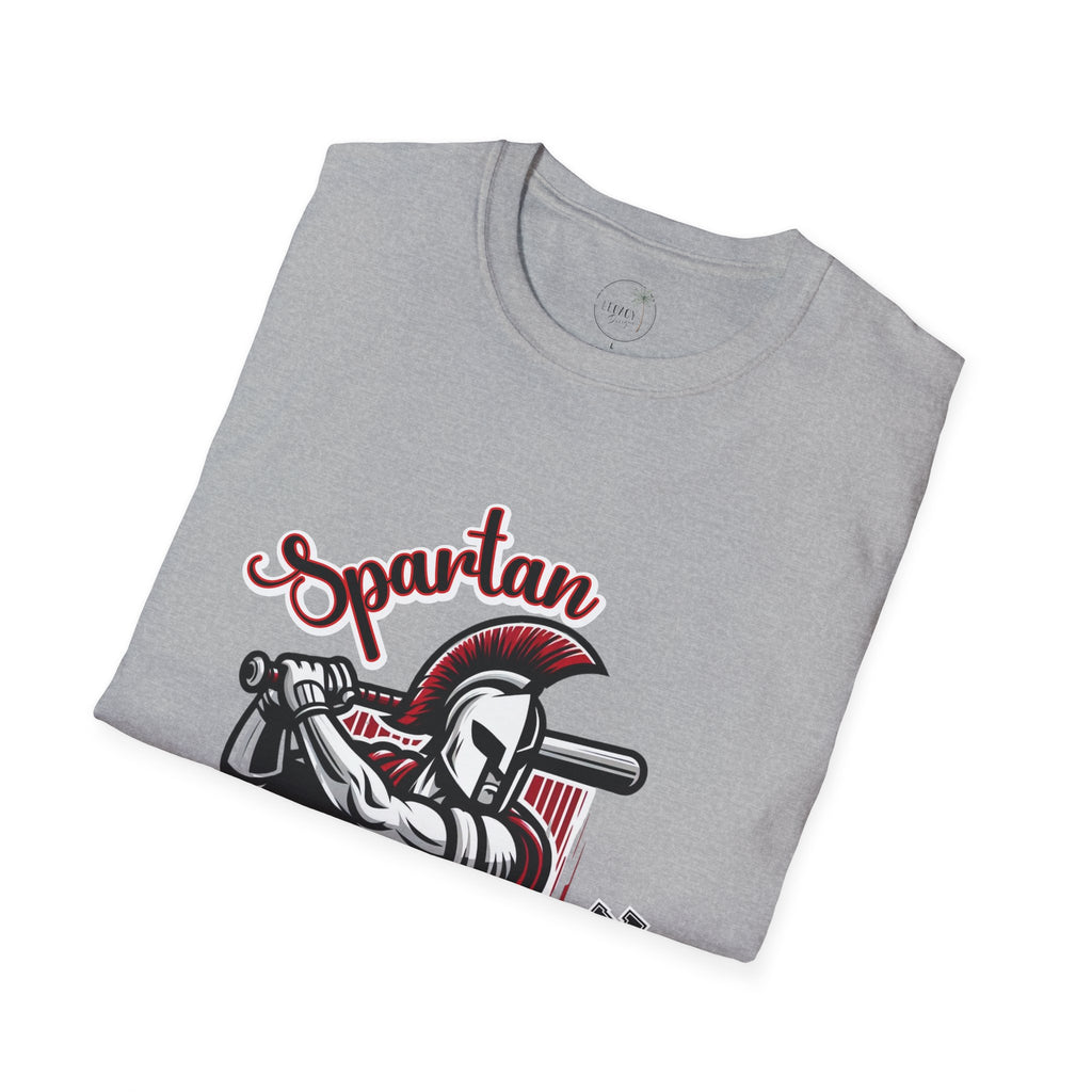 Spartan Baseball T-Shirt | Spartan Helmet Batter Sports Shirt