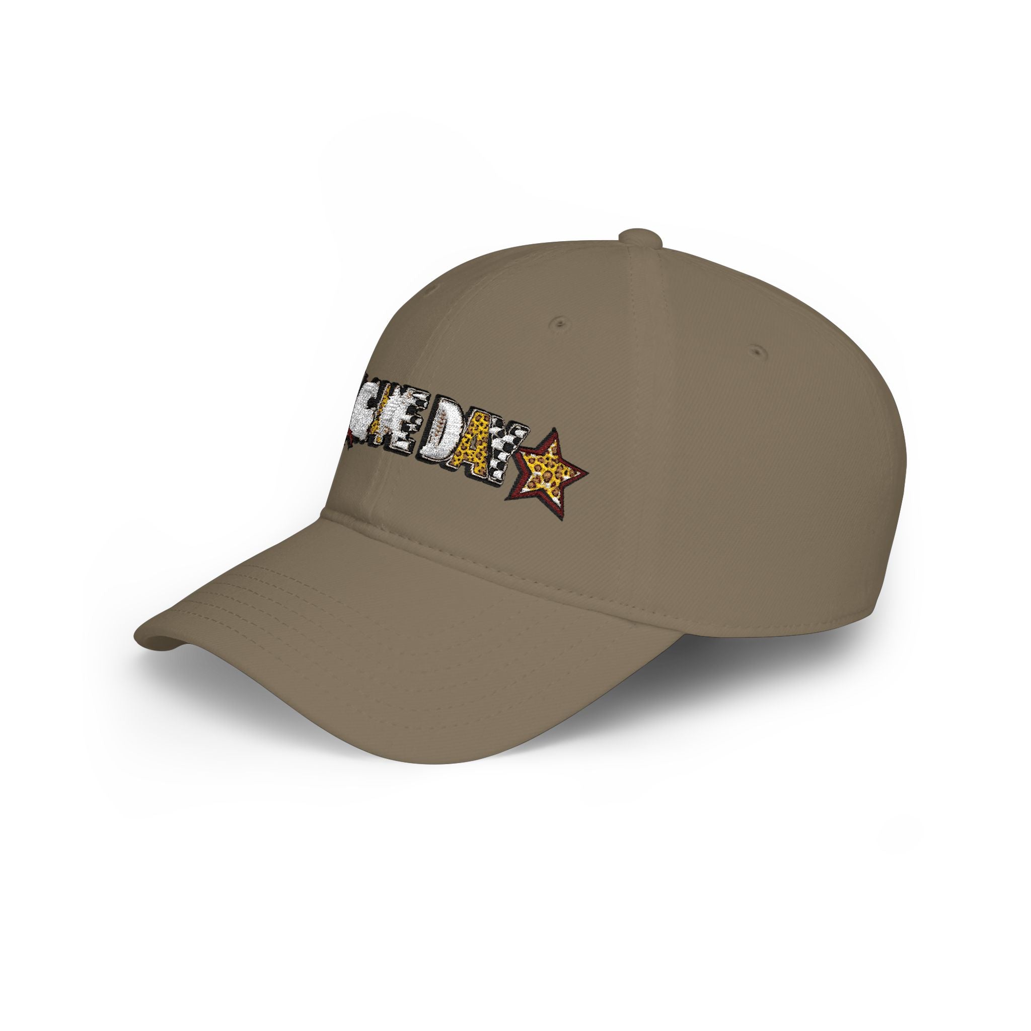 GAME DAY Low Profile Baseball Cap | leopard Stars Sport Fan Hat