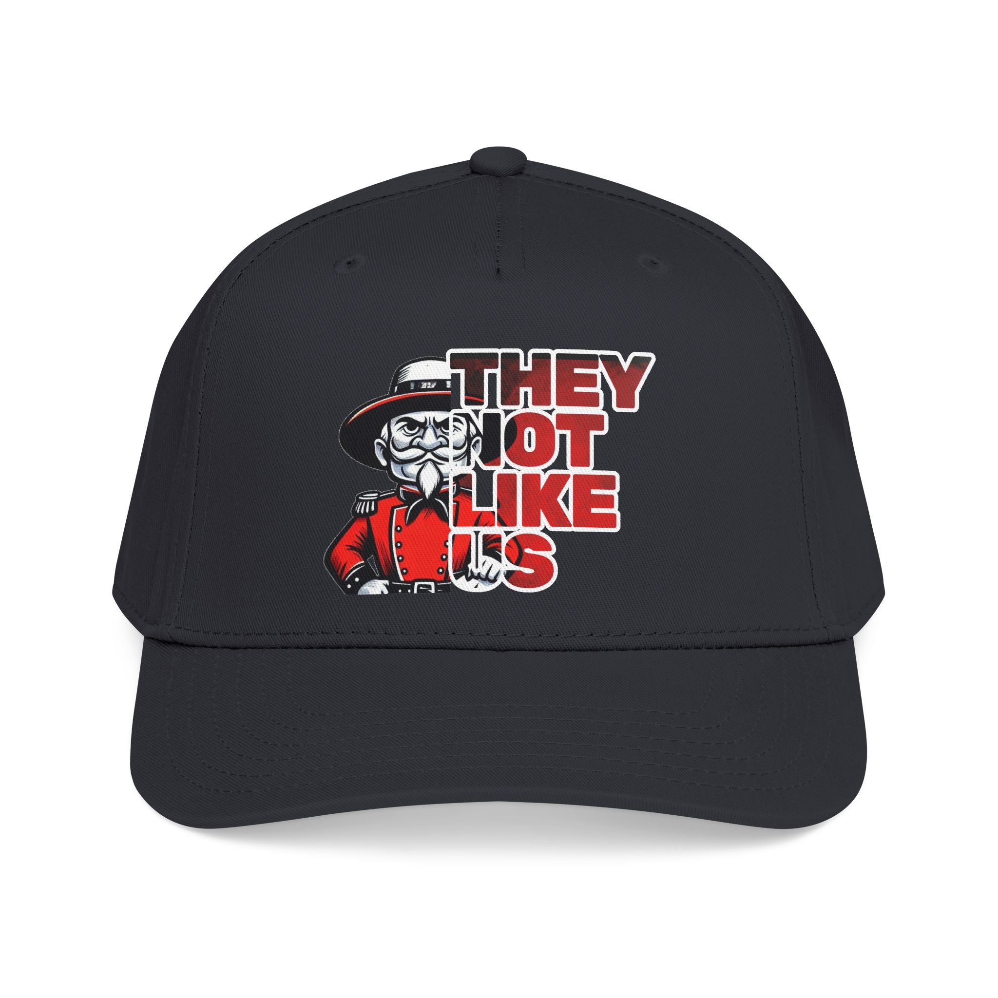 Rebel-They Not Like Us -Hat Bold Graphic Cap, Unisex Rebel Baseball Hat,  Low Profile Baseball Cap, Sports, Gift for Him/Her