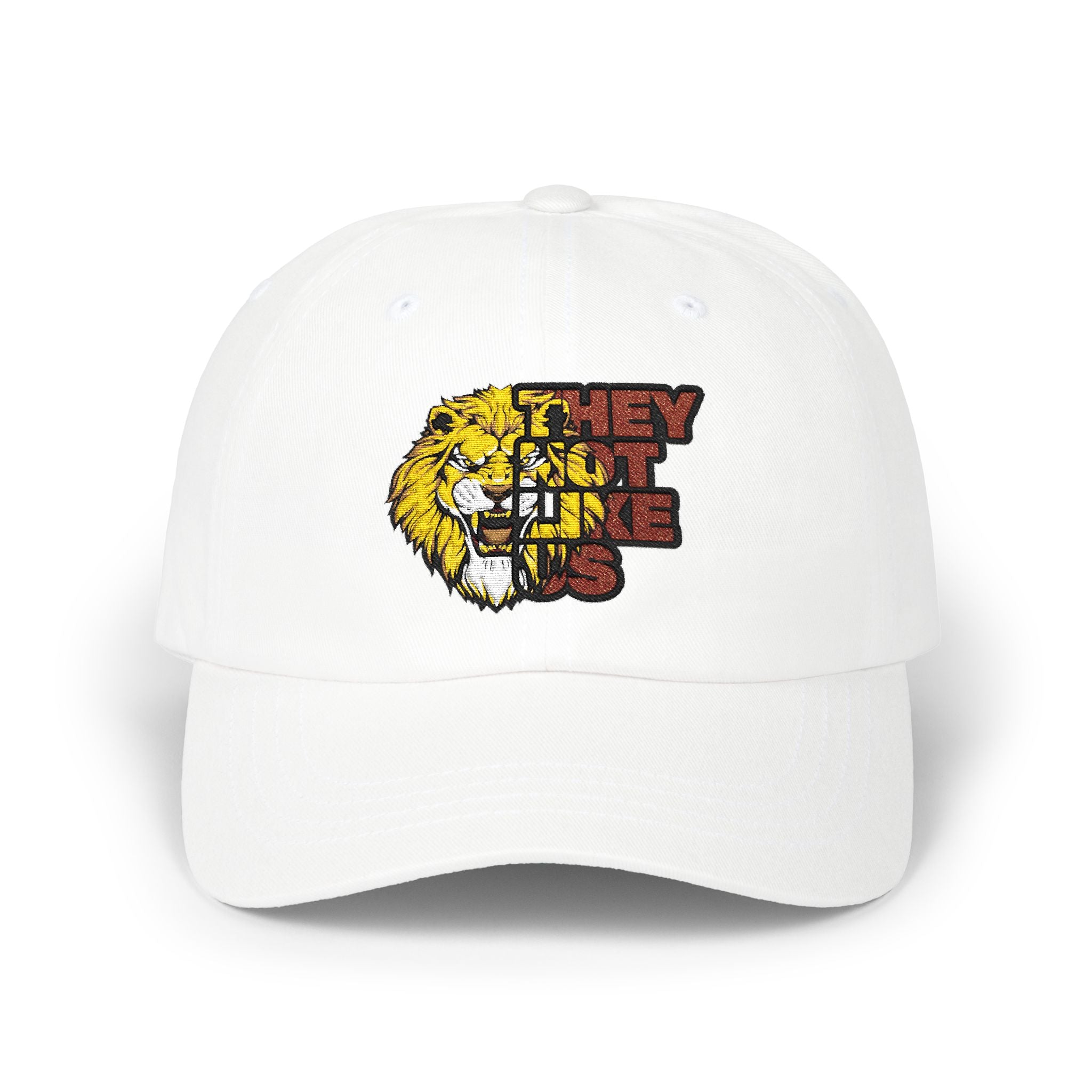 Lion Pride Embroidered Classic Dad CapBold Streetwear Baseball Cap