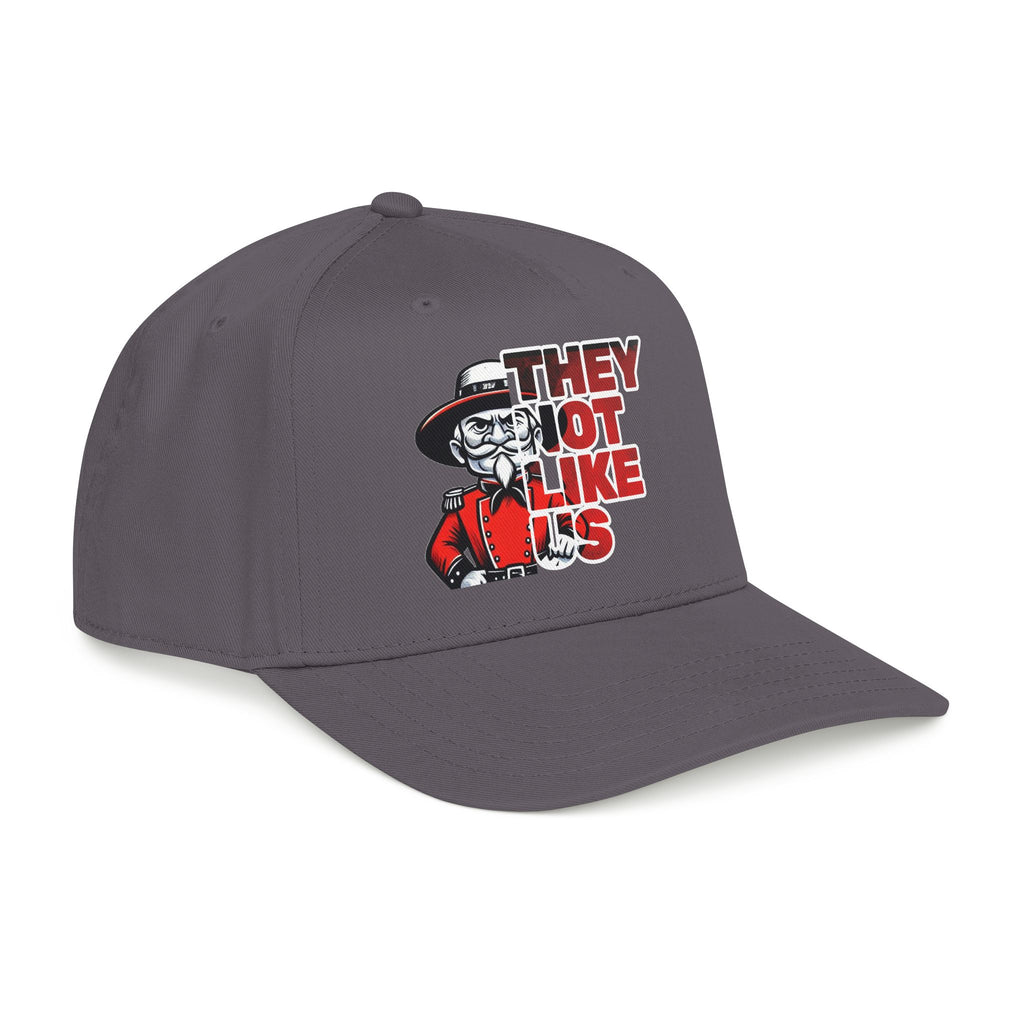 Rebel-They Not Like Us -Hat Bold Graphic Cap, Unisex Rebel Baseball Hat,  Low Profile Baseball Cap, Sports, Gift for Him/Her