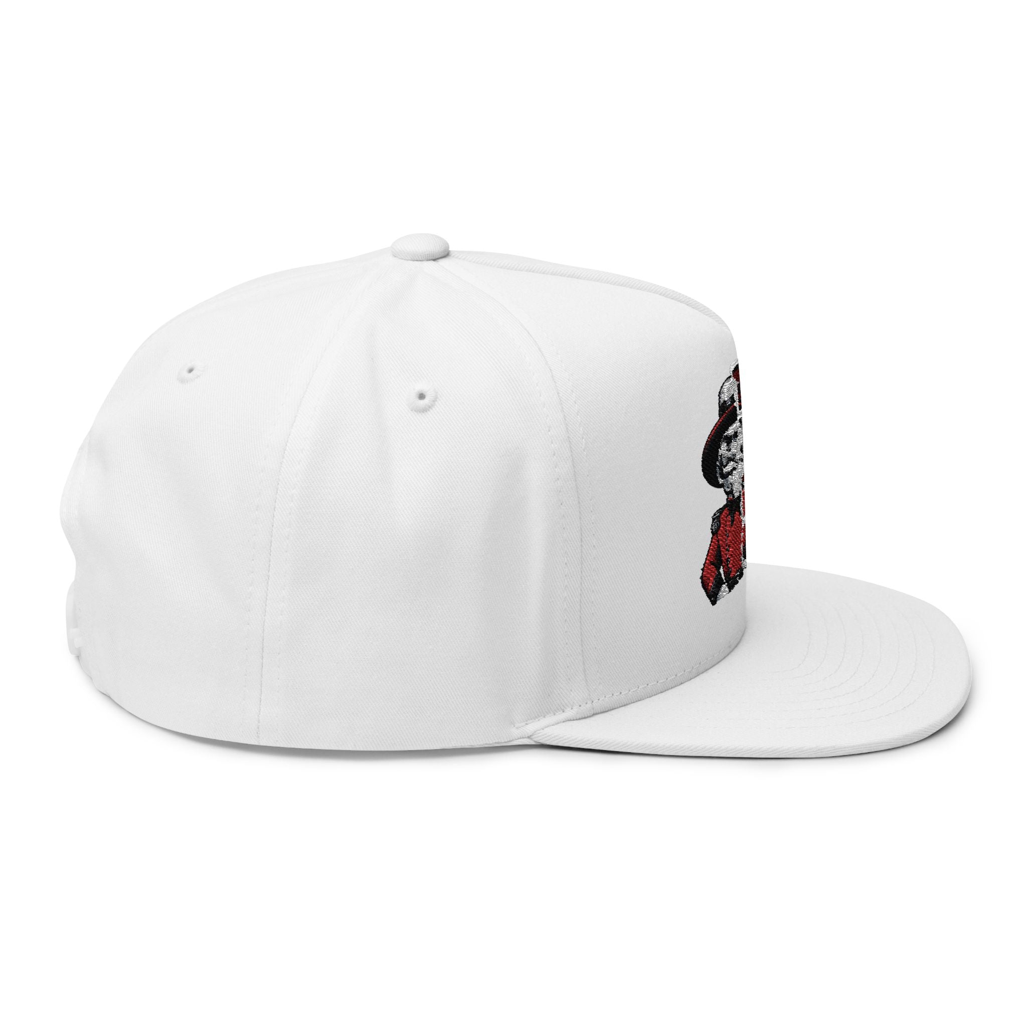 Rebels They Not Like Us Flat Bill Cap (Embroidery)