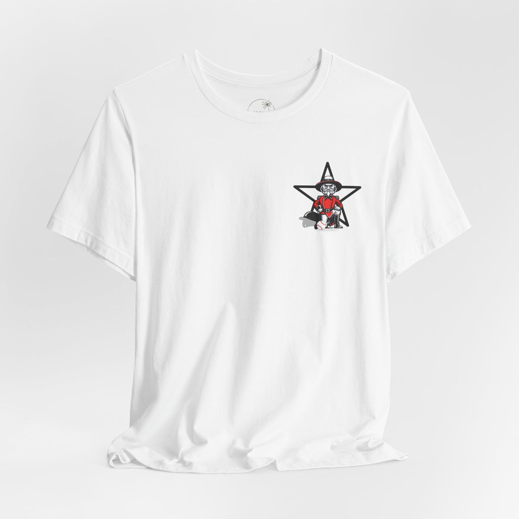 Rebel Baseball Tee, Unisex Short Sleeve Shirt, Graphic T-Shirt, Sporty Apparel, Casual Wear, Gift for Fans