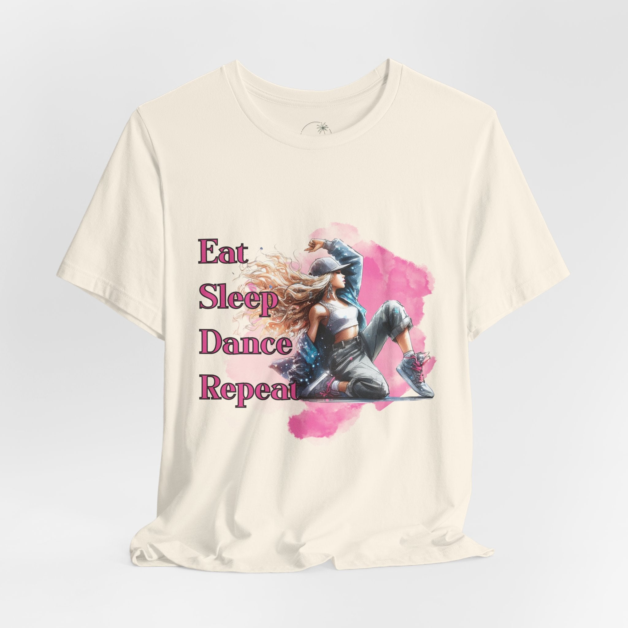 Eat Sleep Dance Repeat-Dance Lover's Unisex Tee, Gift for Dancers, Casual Dancewear, Festival Top, Unique Graphic Tee