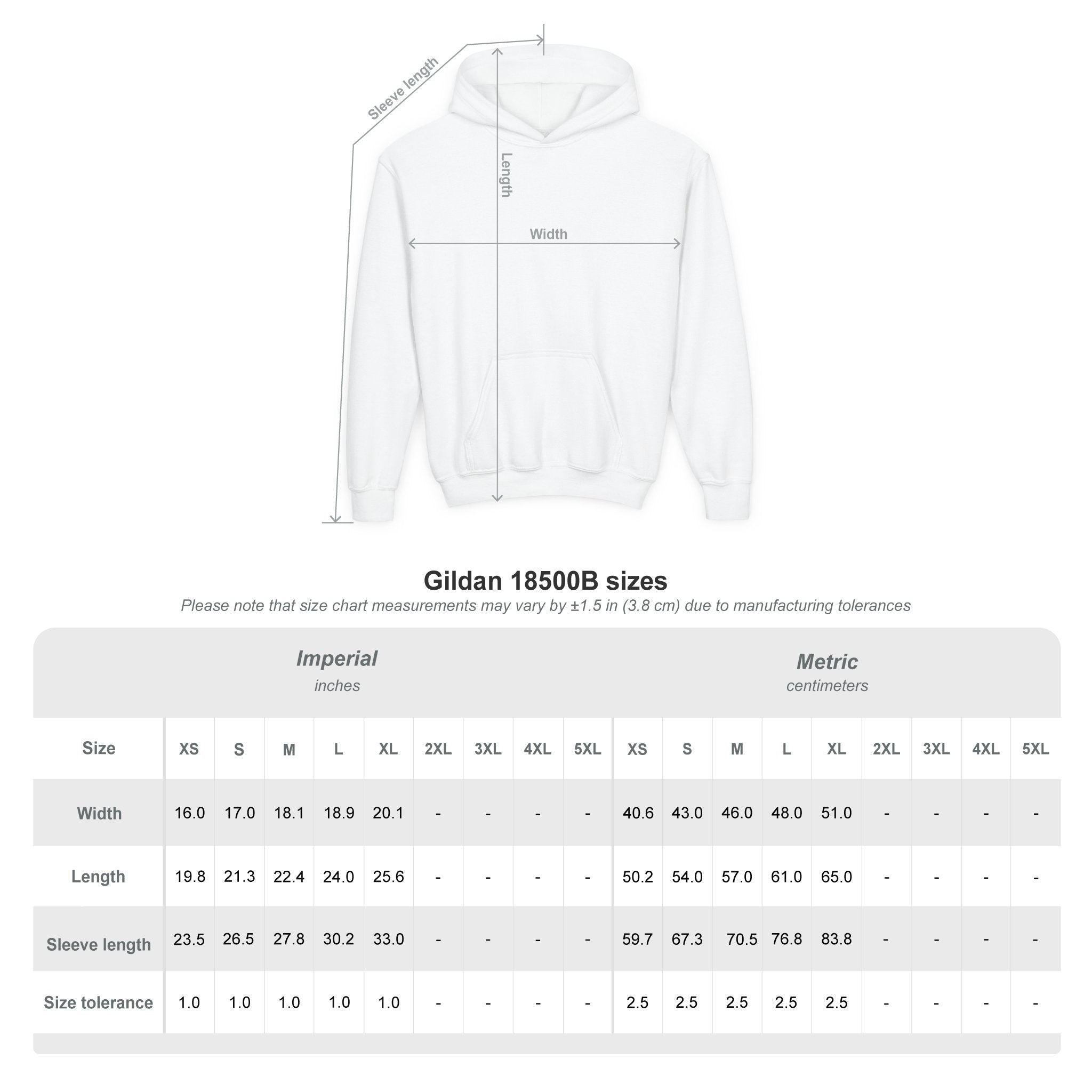 Hawks Nest Eagle Beanie Illustration Hoodie | Youth Hooded Sweatshirt