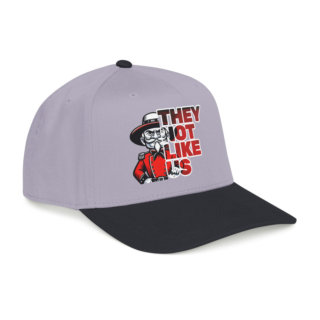 Rebel-They Not Like Us -Hat Bold Graphic Cap, Unisex Rebel Baseball Hat,  Low Profile Baseball Cap, Sports, Gift for Him/Her