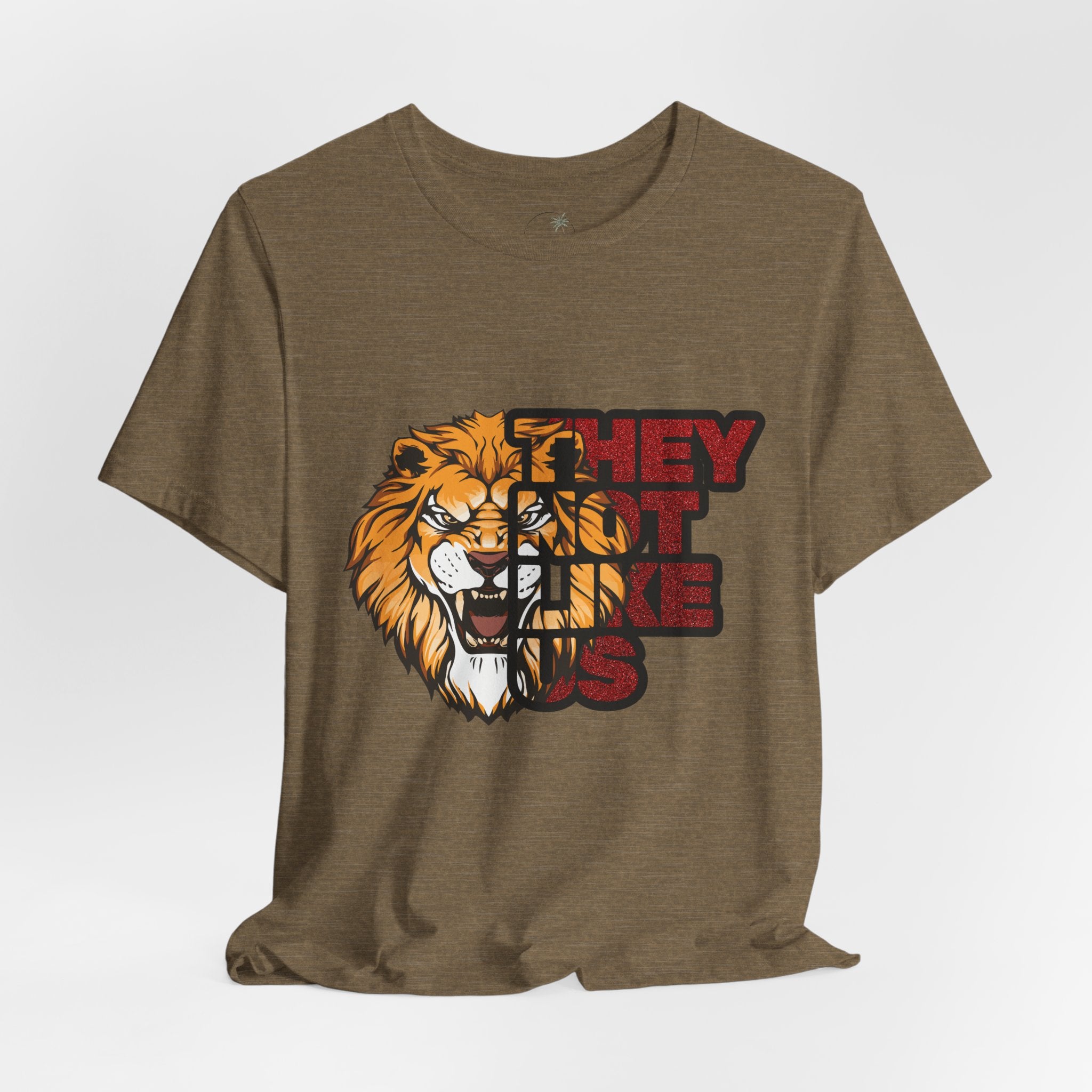 Lion They Not Like Us T-Shirt | Bold Graphic Tee | Sports Fan Pride Shirt | Liberty Lions Tee | Game Day Outfit
