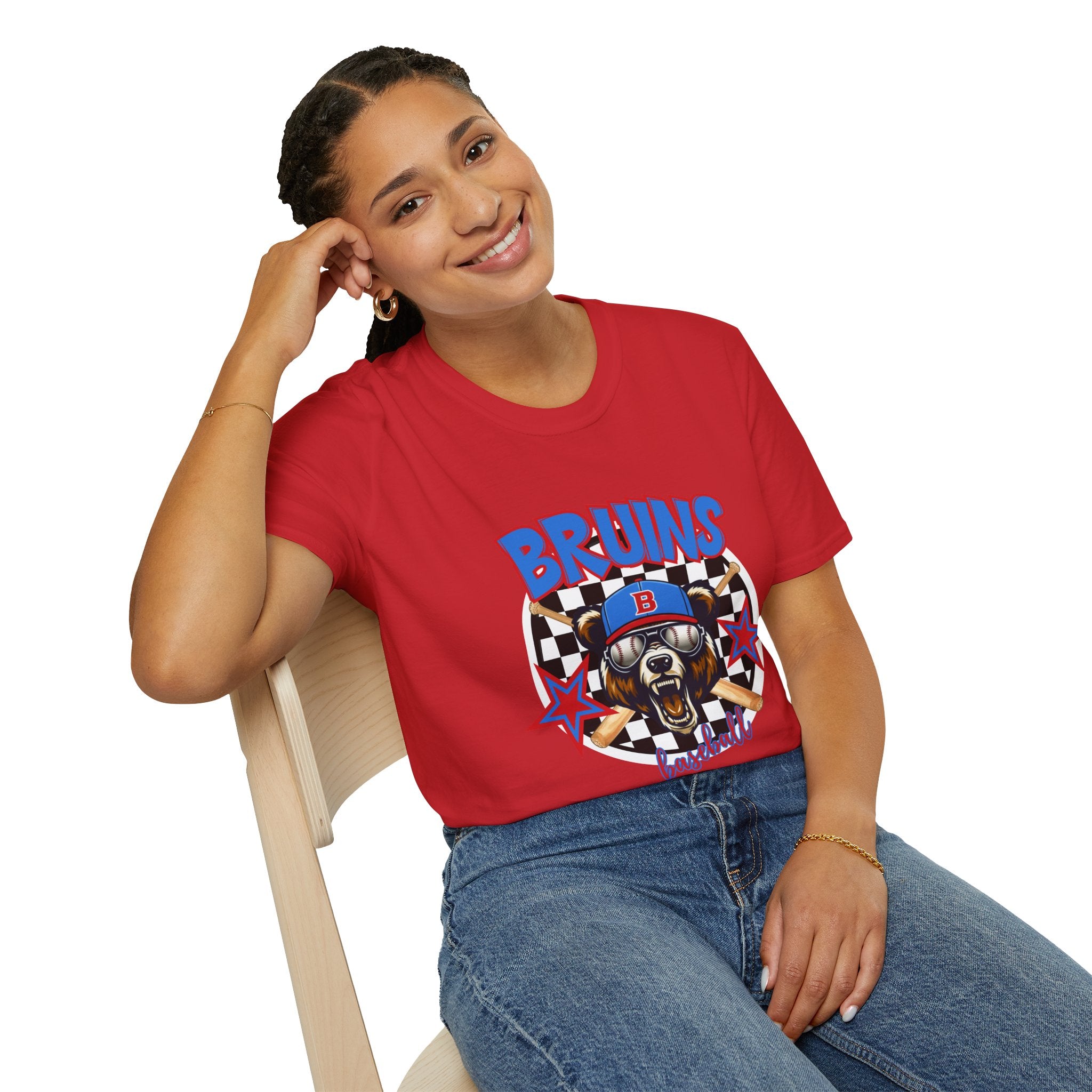 Bruins Baseball Graphic T-Shirt | Racing Flag, Baseball Bats