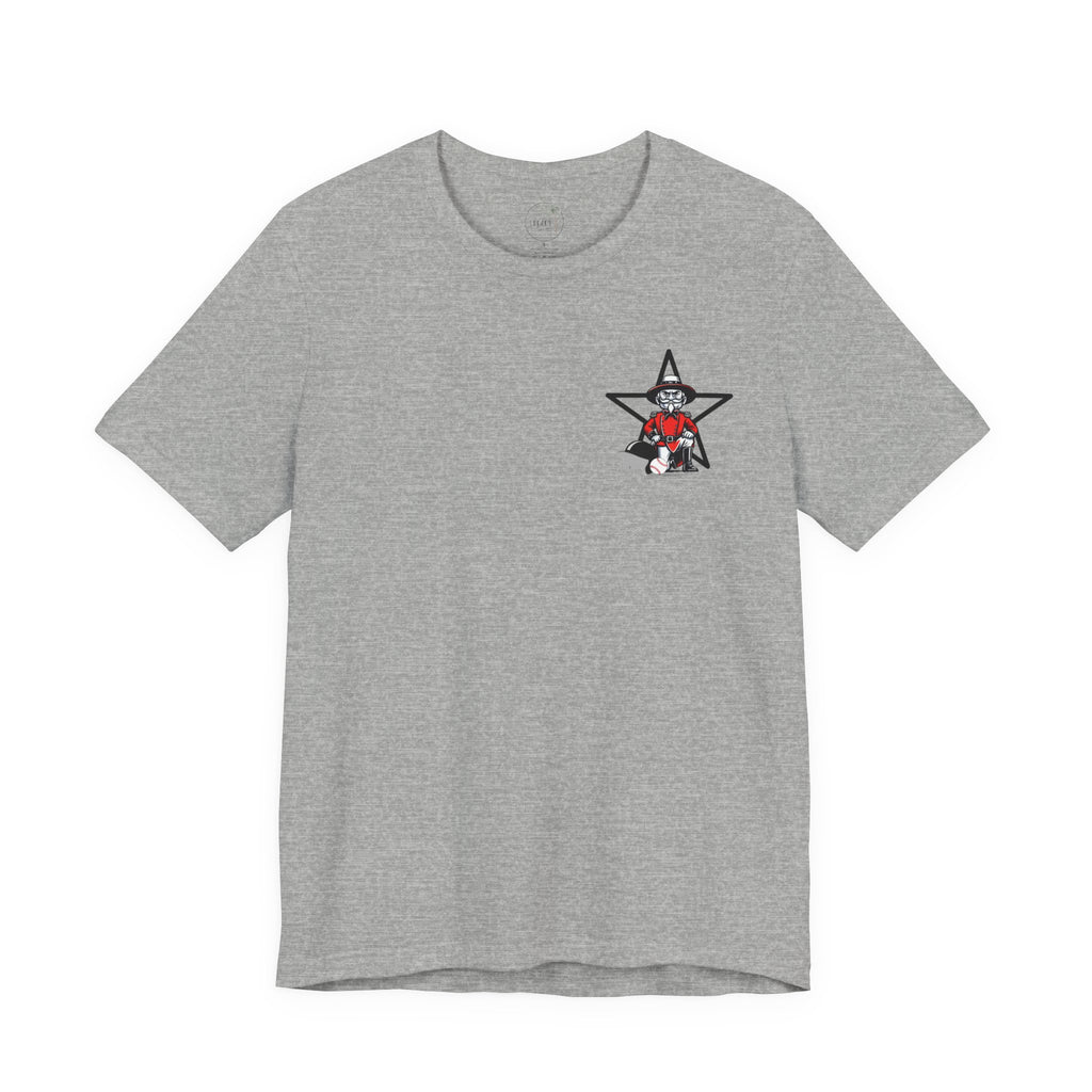 Rebel Baseball Tee, Unisex Short Sleeve Shirt, Graphic T-Shirt, Sporty Apparel, Casual Wear, Gift for Fans