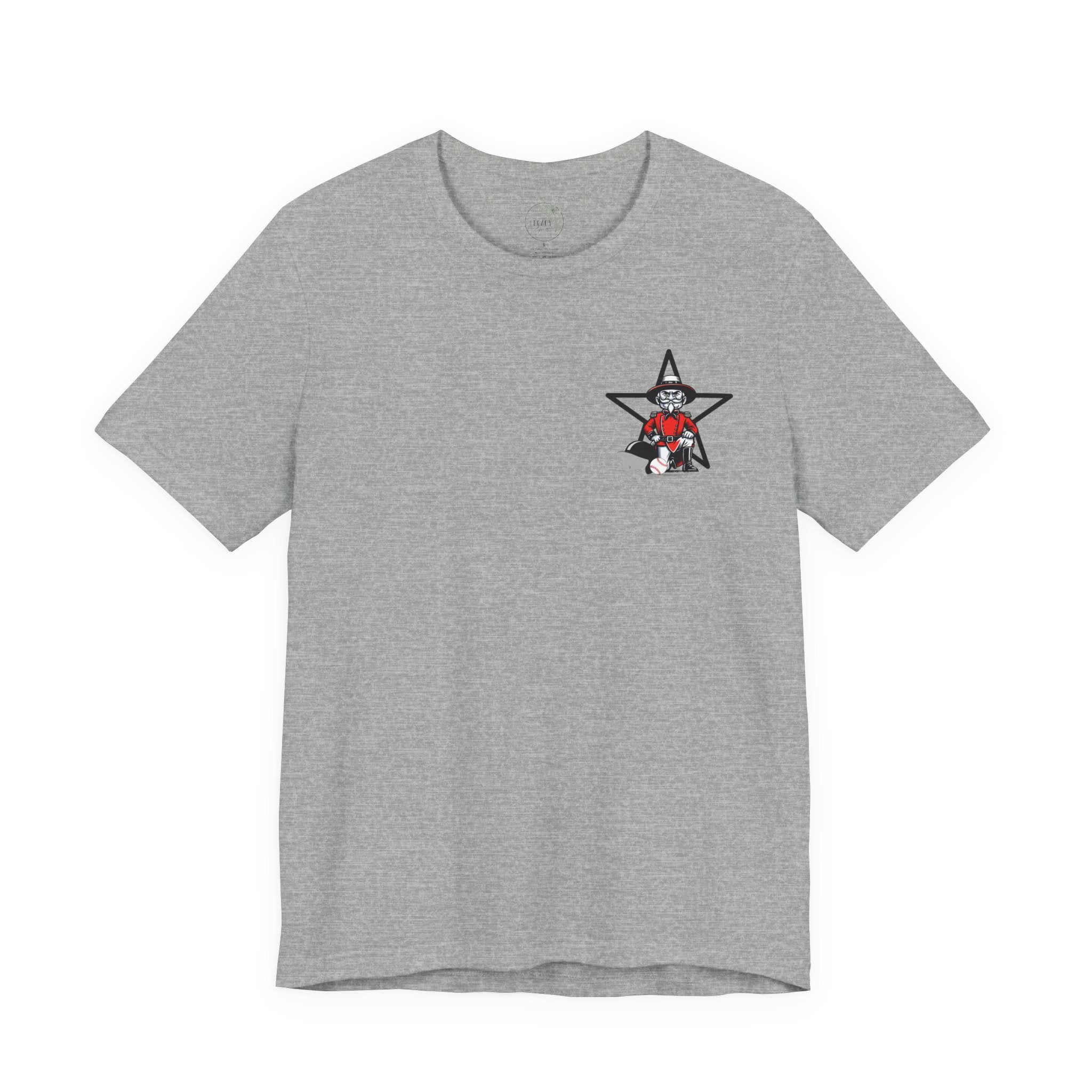 Rebel Baseball Tee, Unisex Short Sleeve Shirt, Graphic T-Shirt, Sporty Apparel, Casual Wear, Gift for Fans