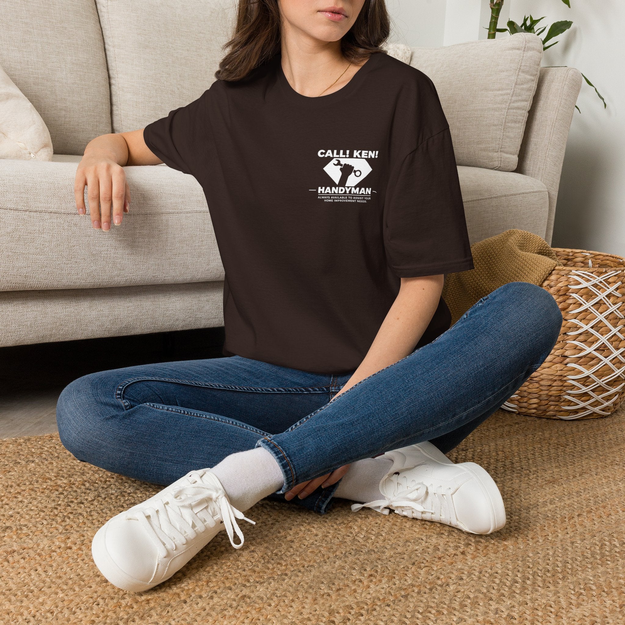 Call Ken! Handyman T-Shirt | Wrench Logo, Retro Trade Shirt
