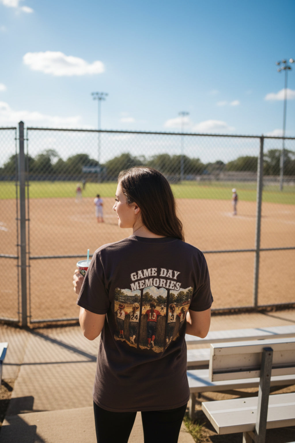 Softball Game Day Memories Shirt, Nostalgic Softball Mom Tee, Girls Softball Graphic, Softball Parent Gift, Tournament Shirt