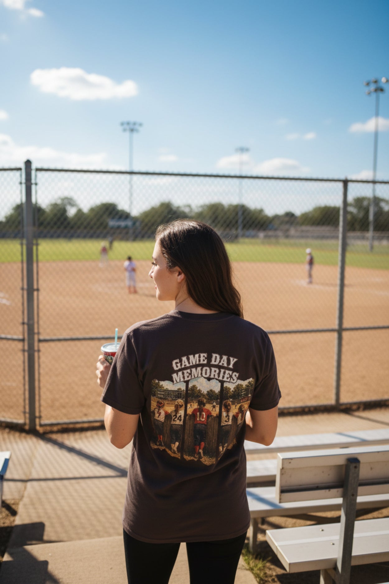 Softball Game Day Memories Shirt, Nostalgic Softball Mom Tee, Girls Softball Graphic, Softball Parent Gift, Tournament Shirt