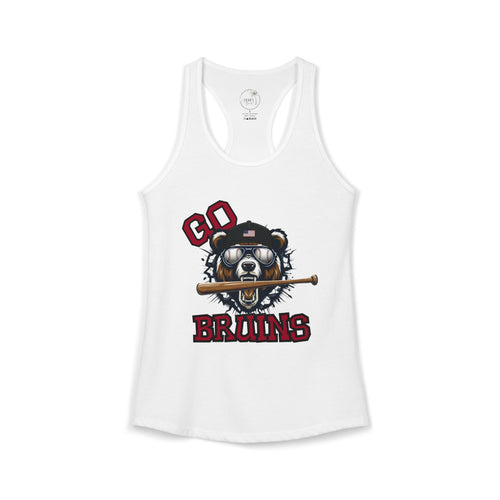 Bruins Baseball Women's Ideal Racerback Tank