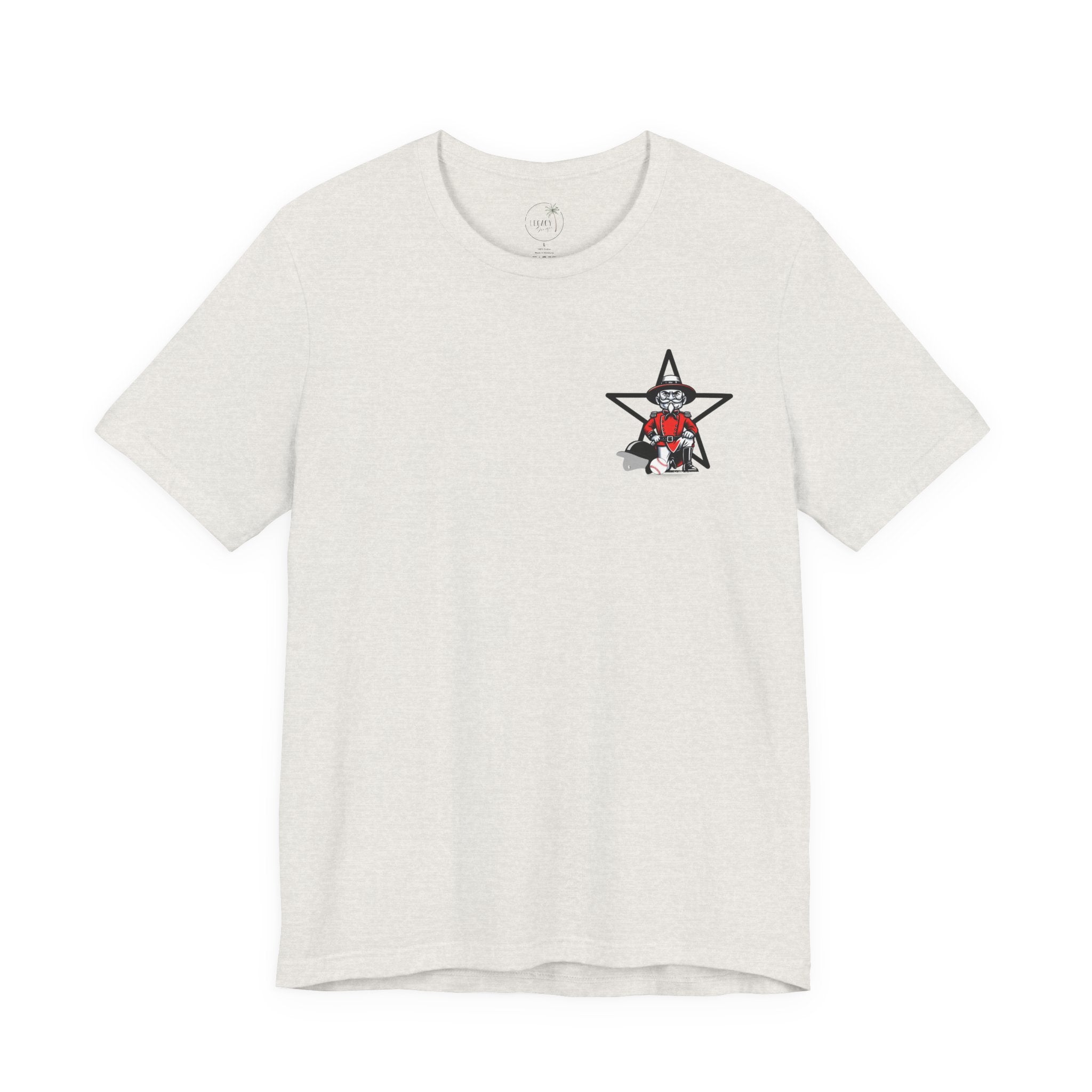 Rebel Baseball Tee, Unisex Short Sleeve Shirt, Graphic T-Shirt, Sporty Apparel, Casual Wear, Gift for Fans